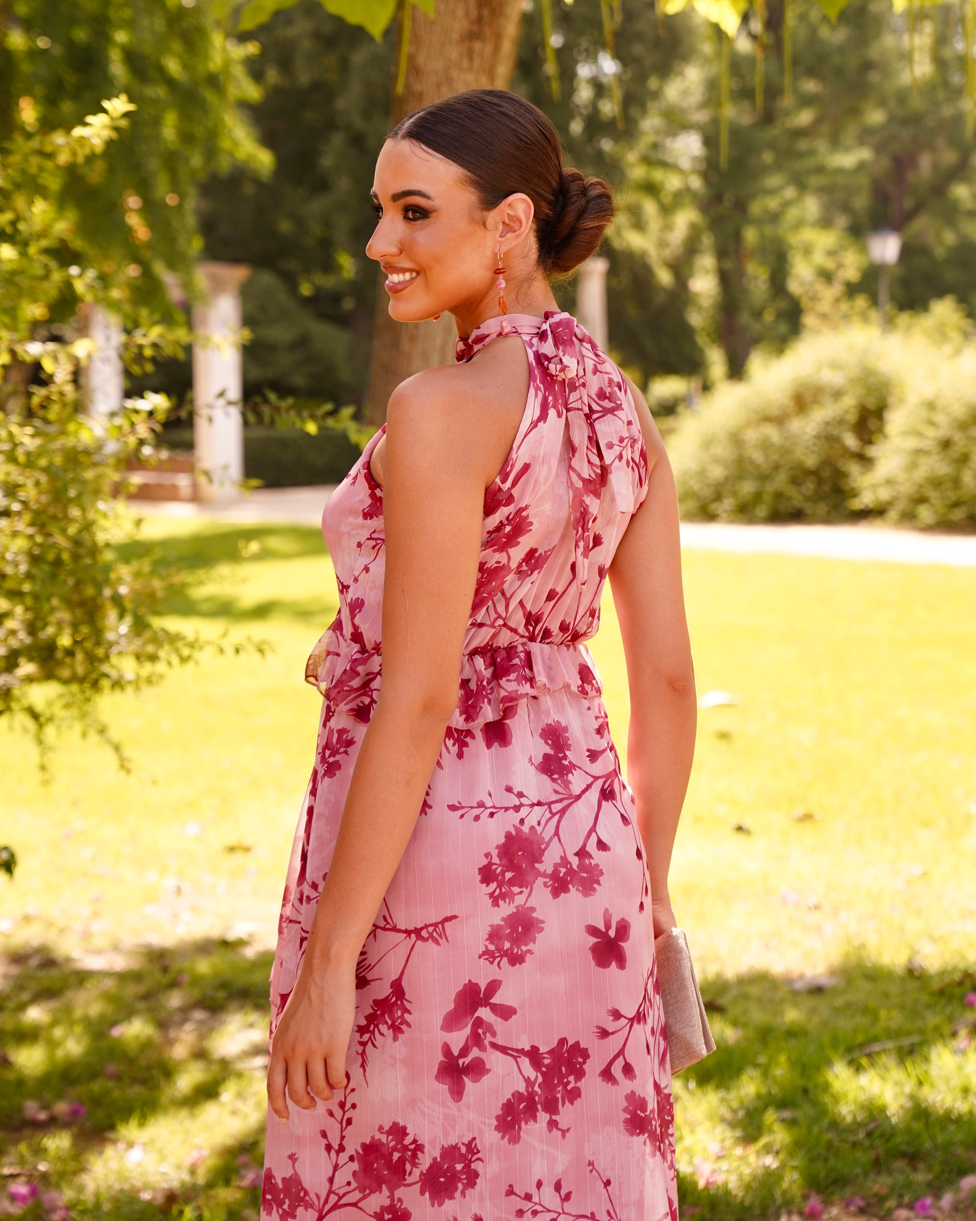 Vestido Olga Rosáceo