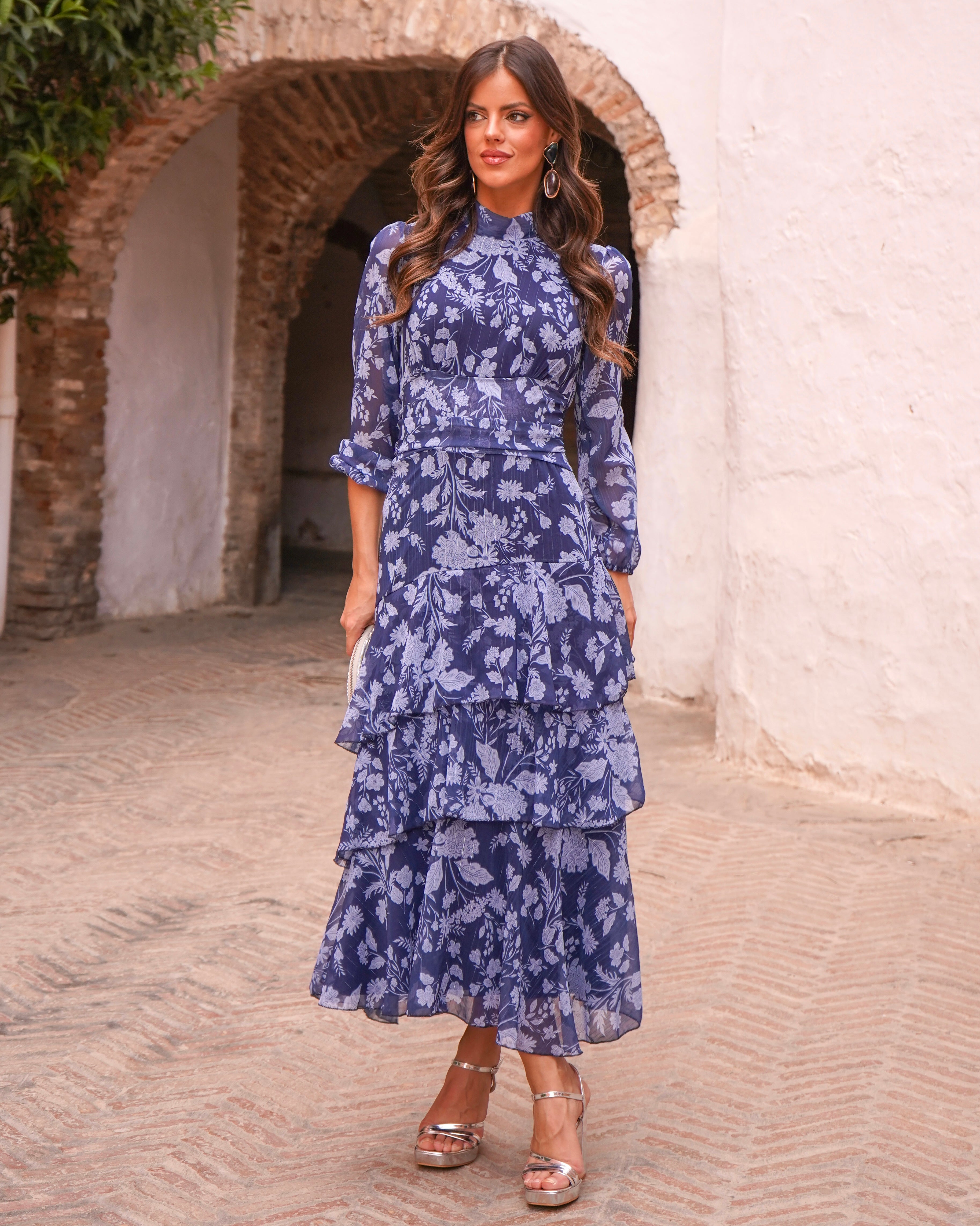 Vestido Mabel Azulado