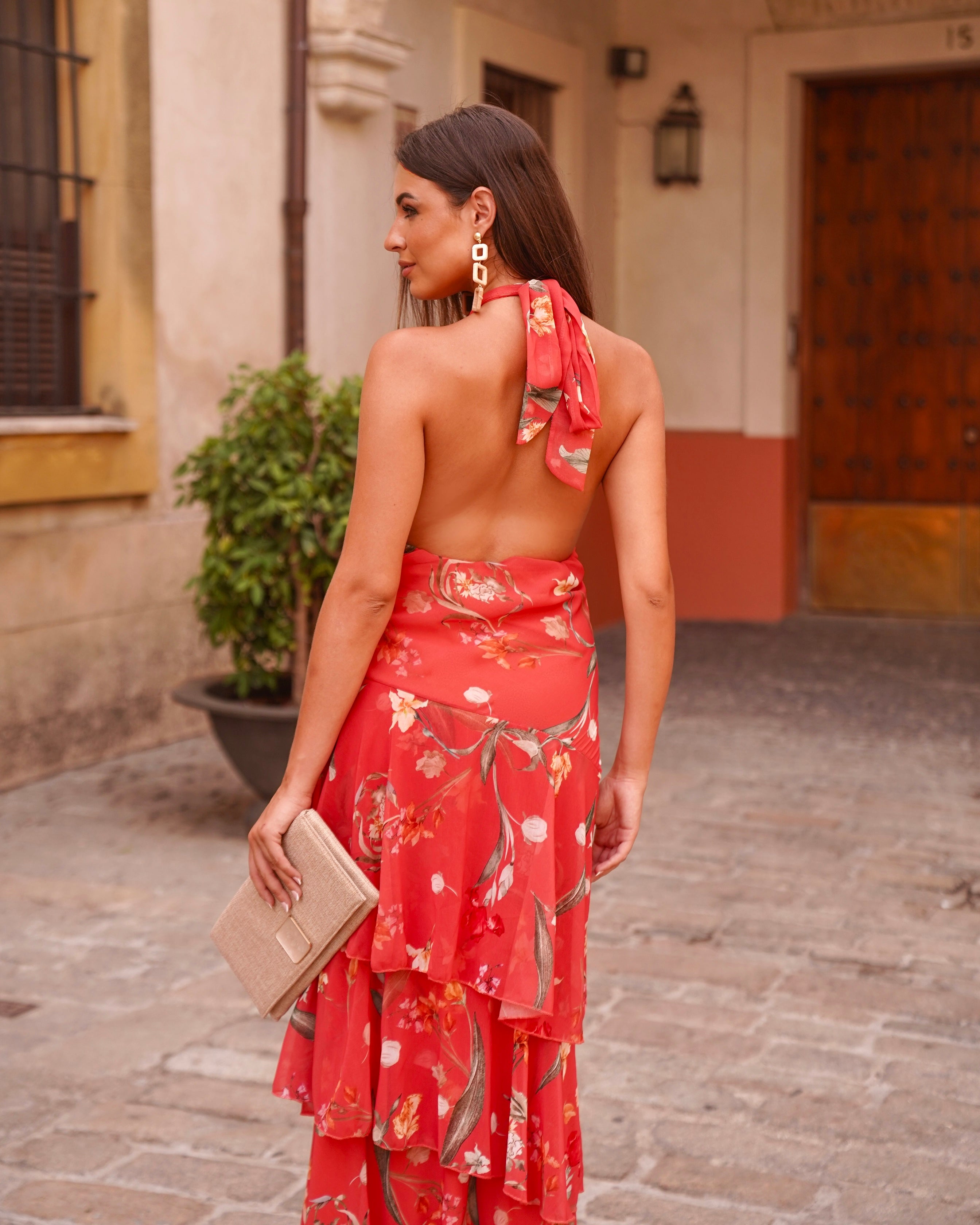 Vestido Provenza Naranja