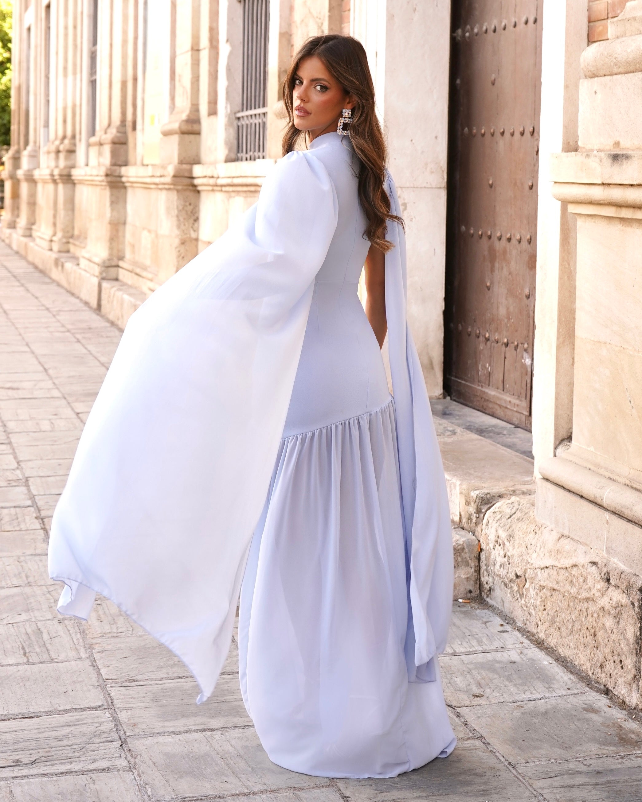 Vestido Gladis Celeste