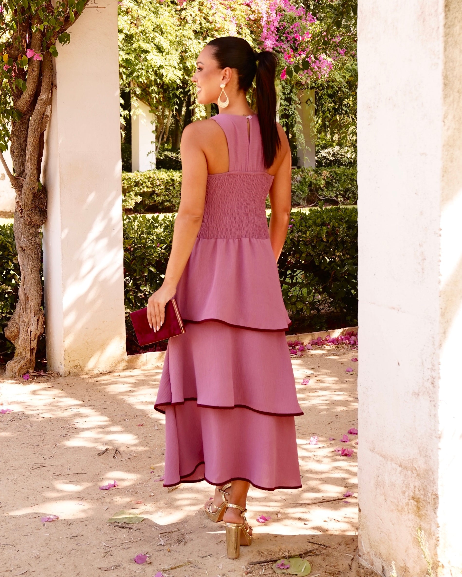 Vestido Giorgia Rosáceo