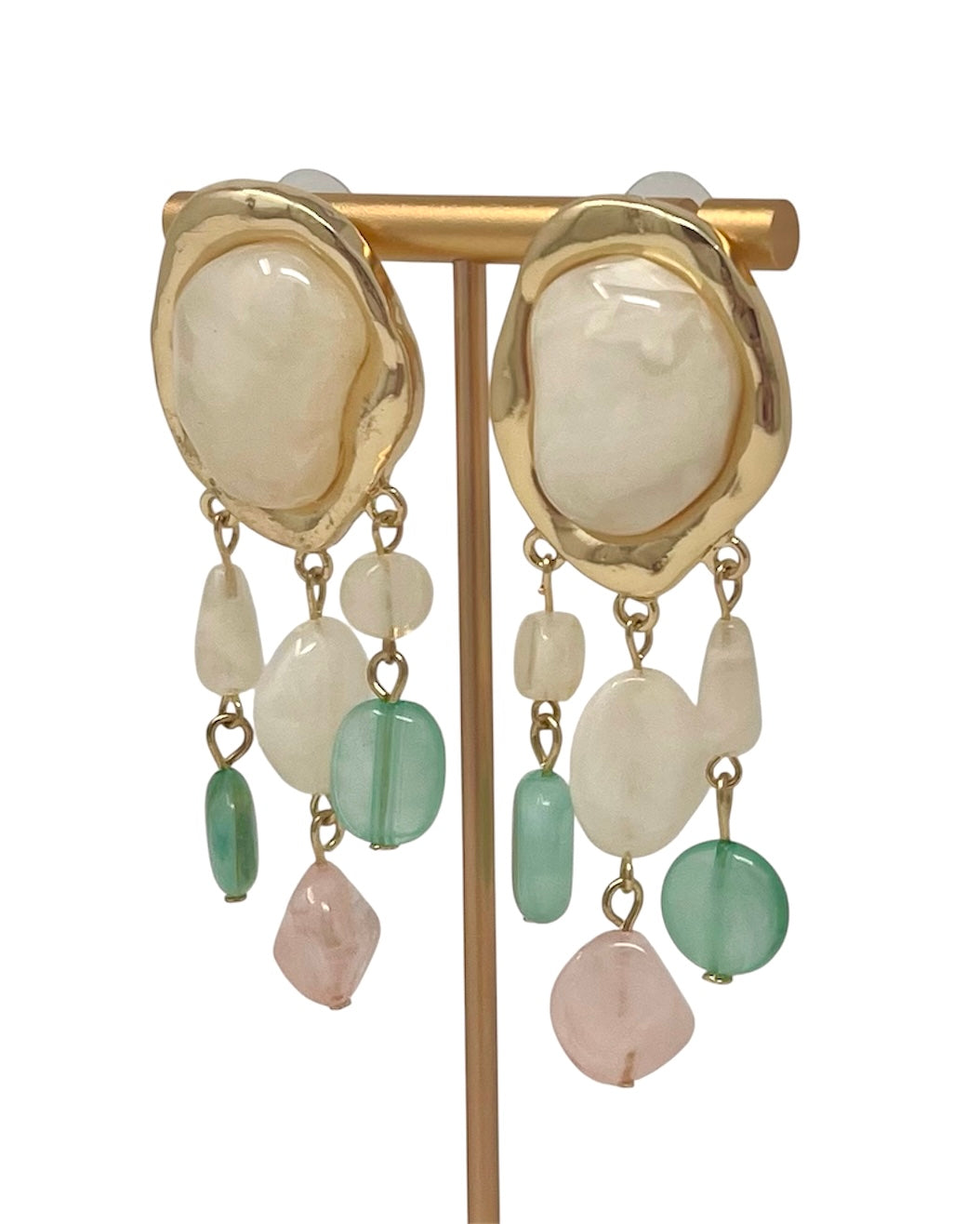 Pendientes Sagres Marfil