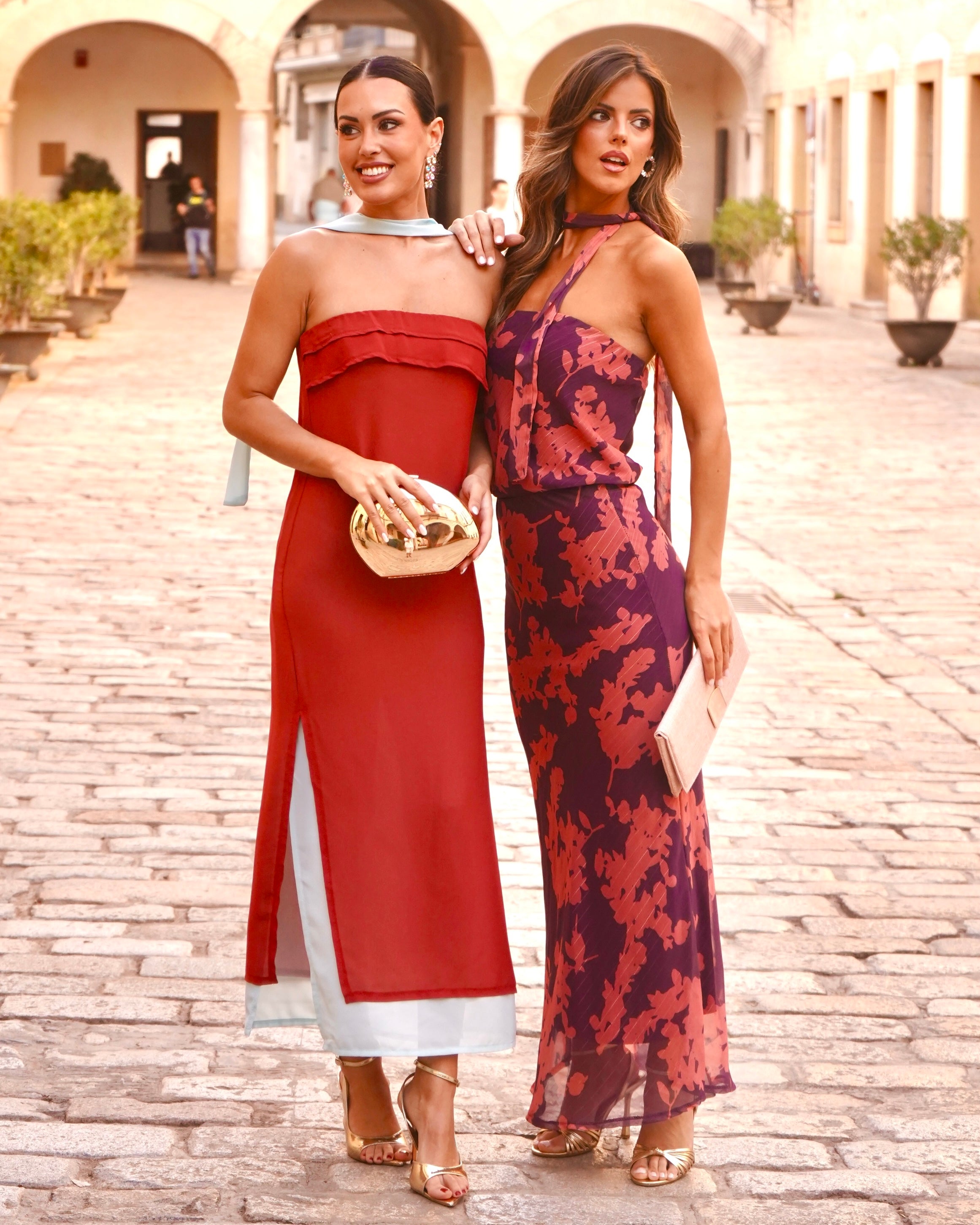 Conjunto Anaís Teja/Berenjena
