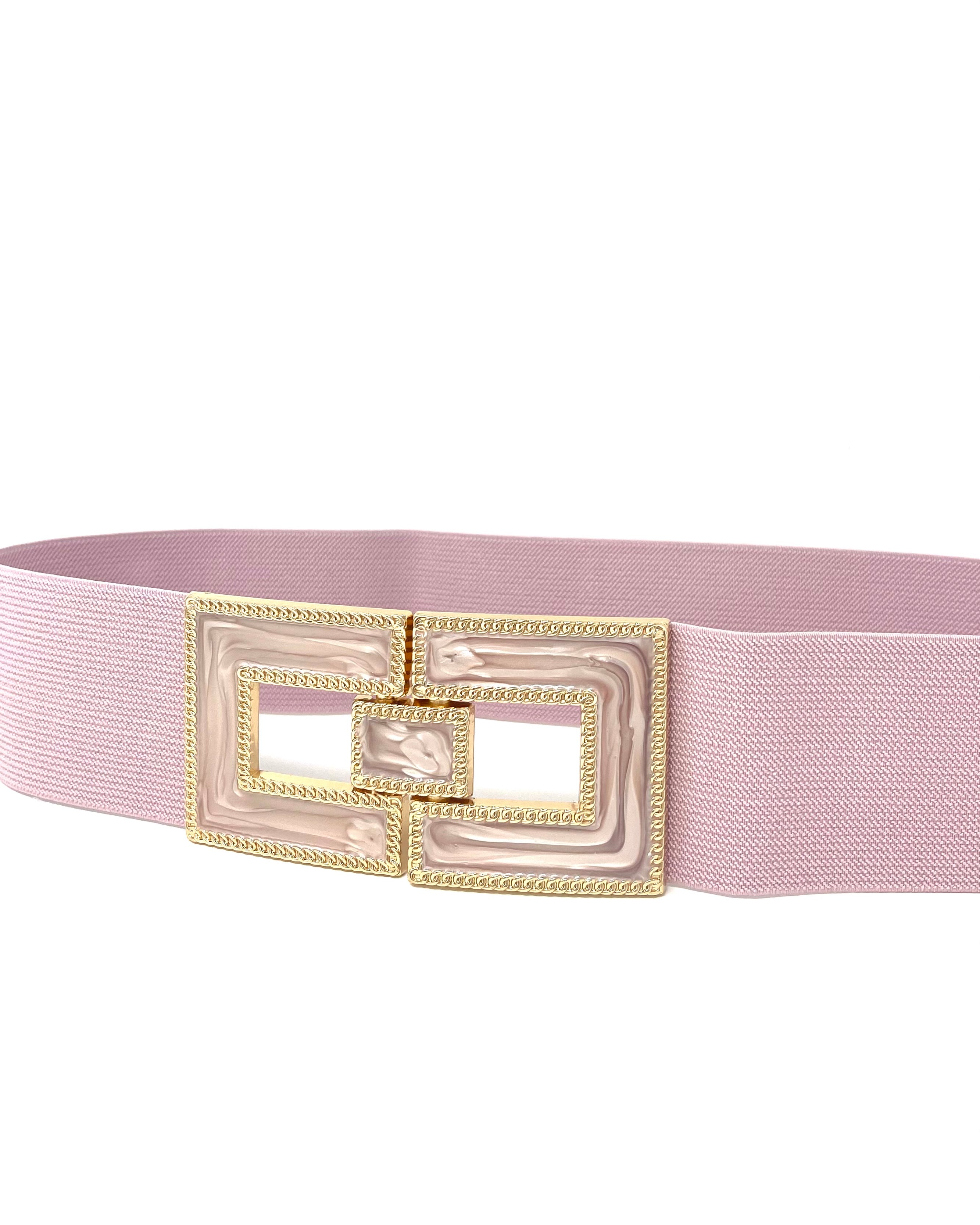 Cinturón Málaga rosa