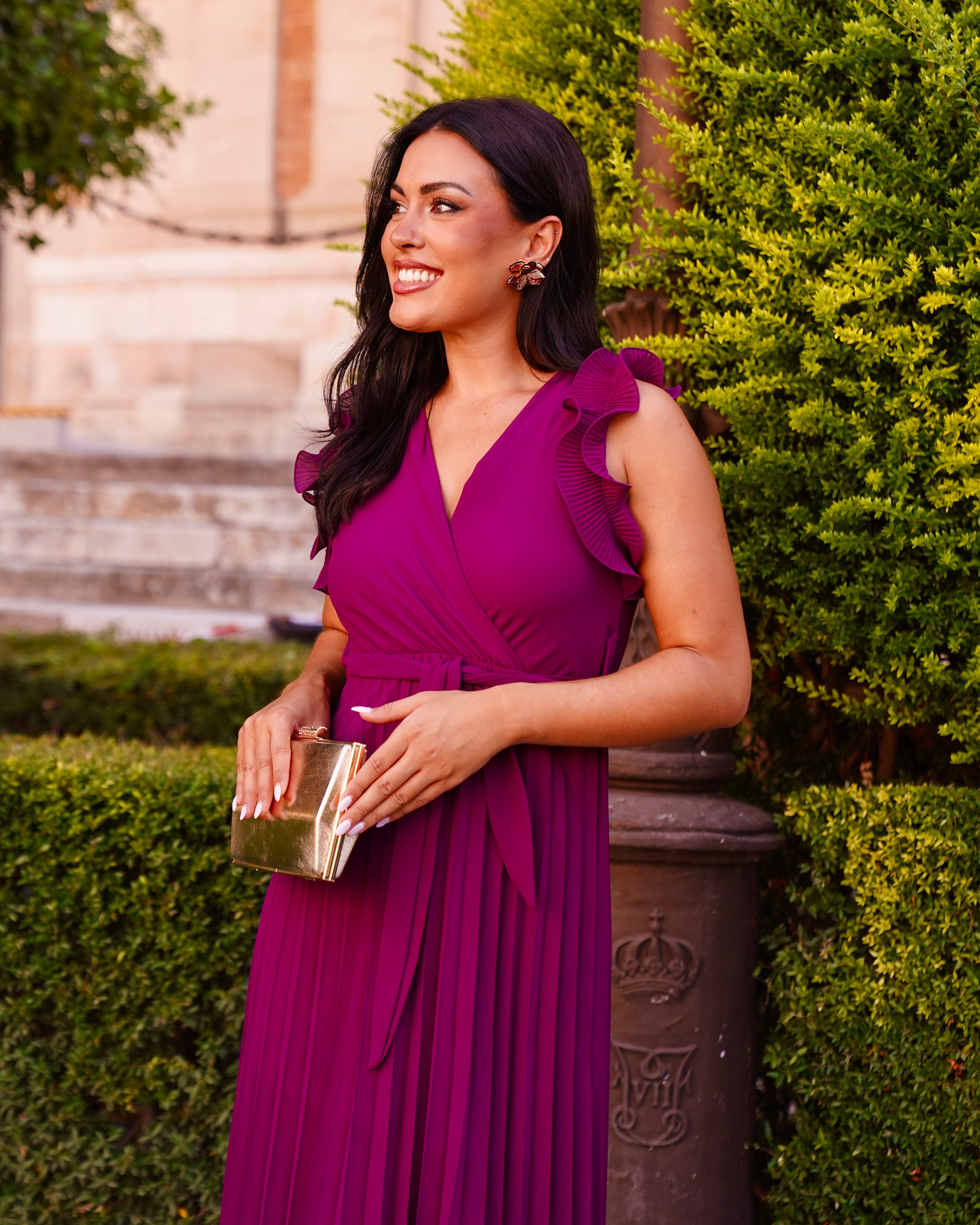 Vestido Adara Buganvilla