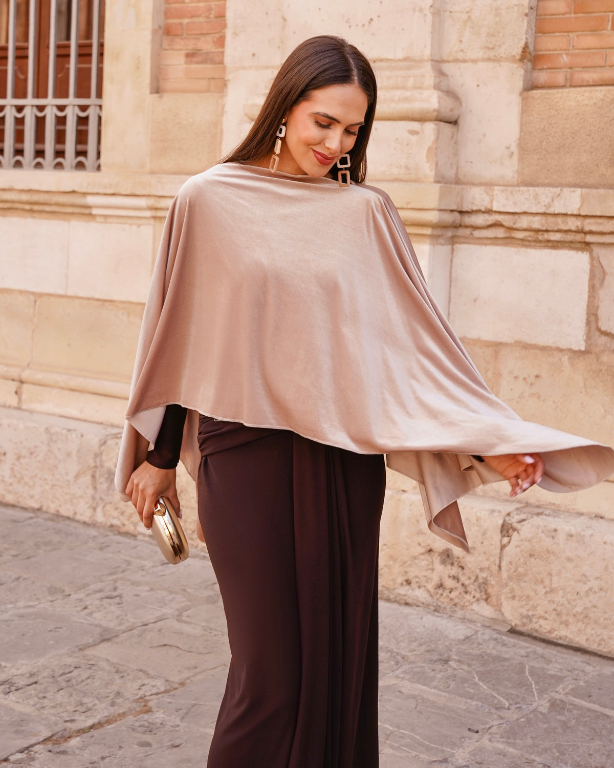 Vestido Celina Chocolate