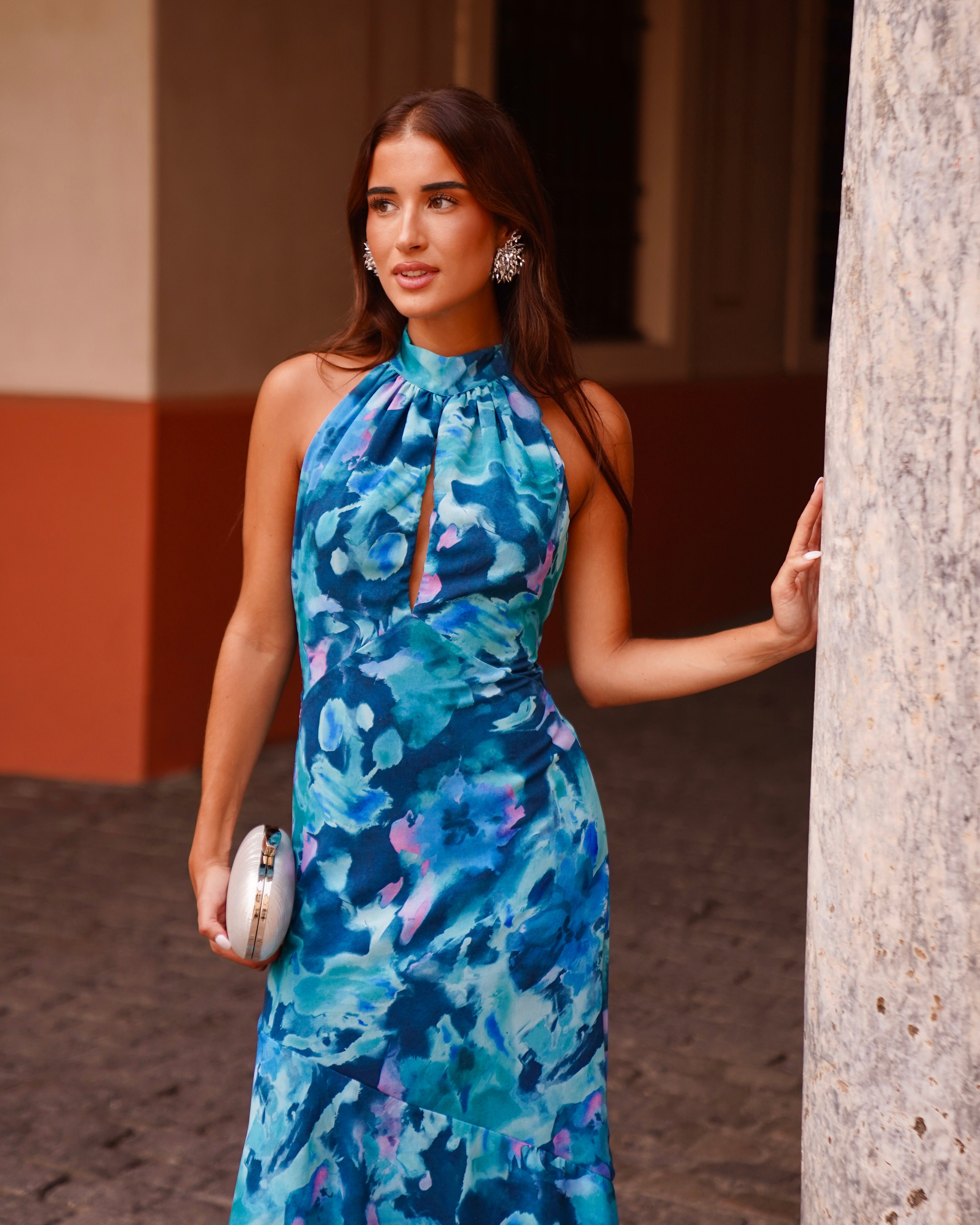 Vestido Toscana Azul