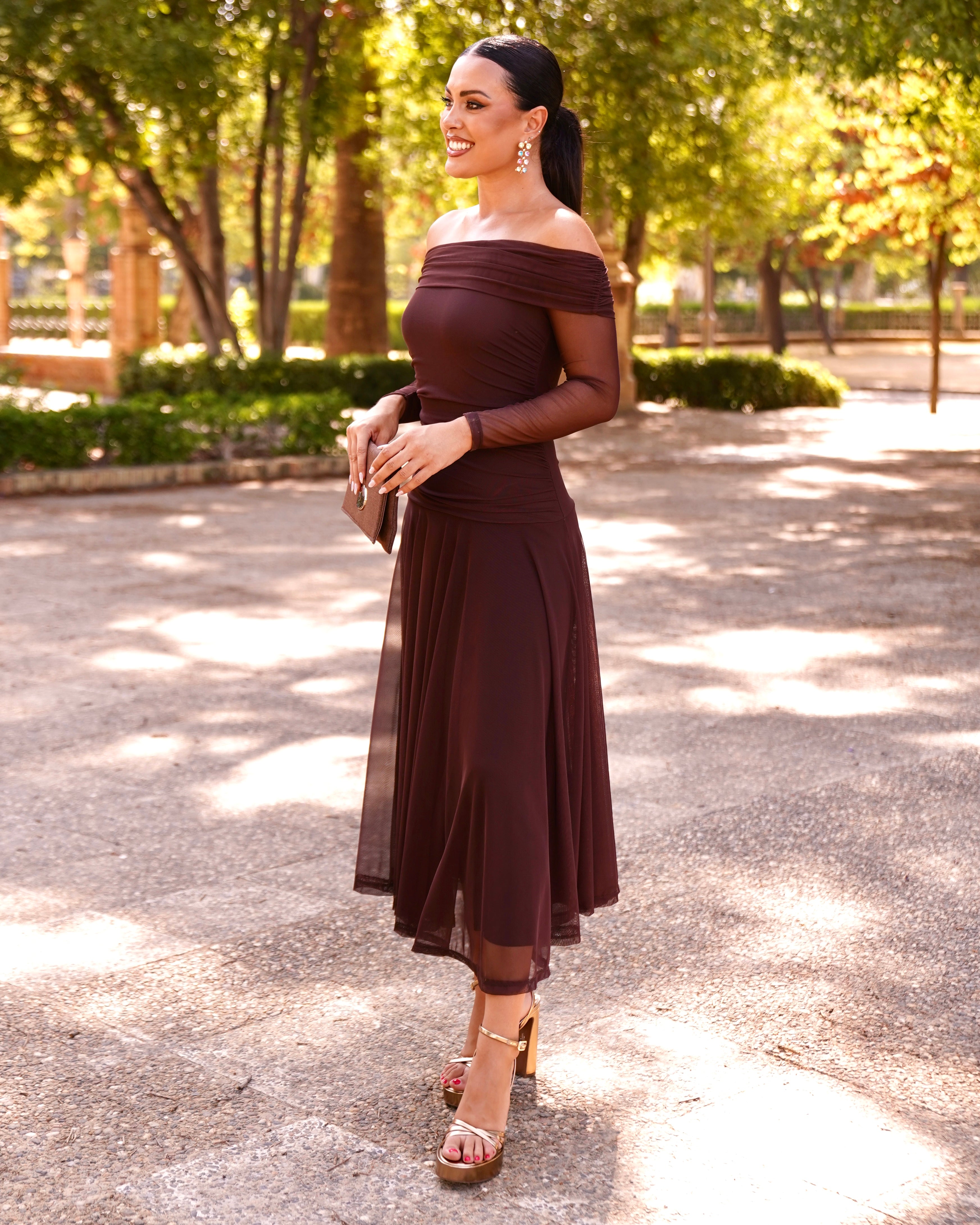 Vestido Valentina Chocolate