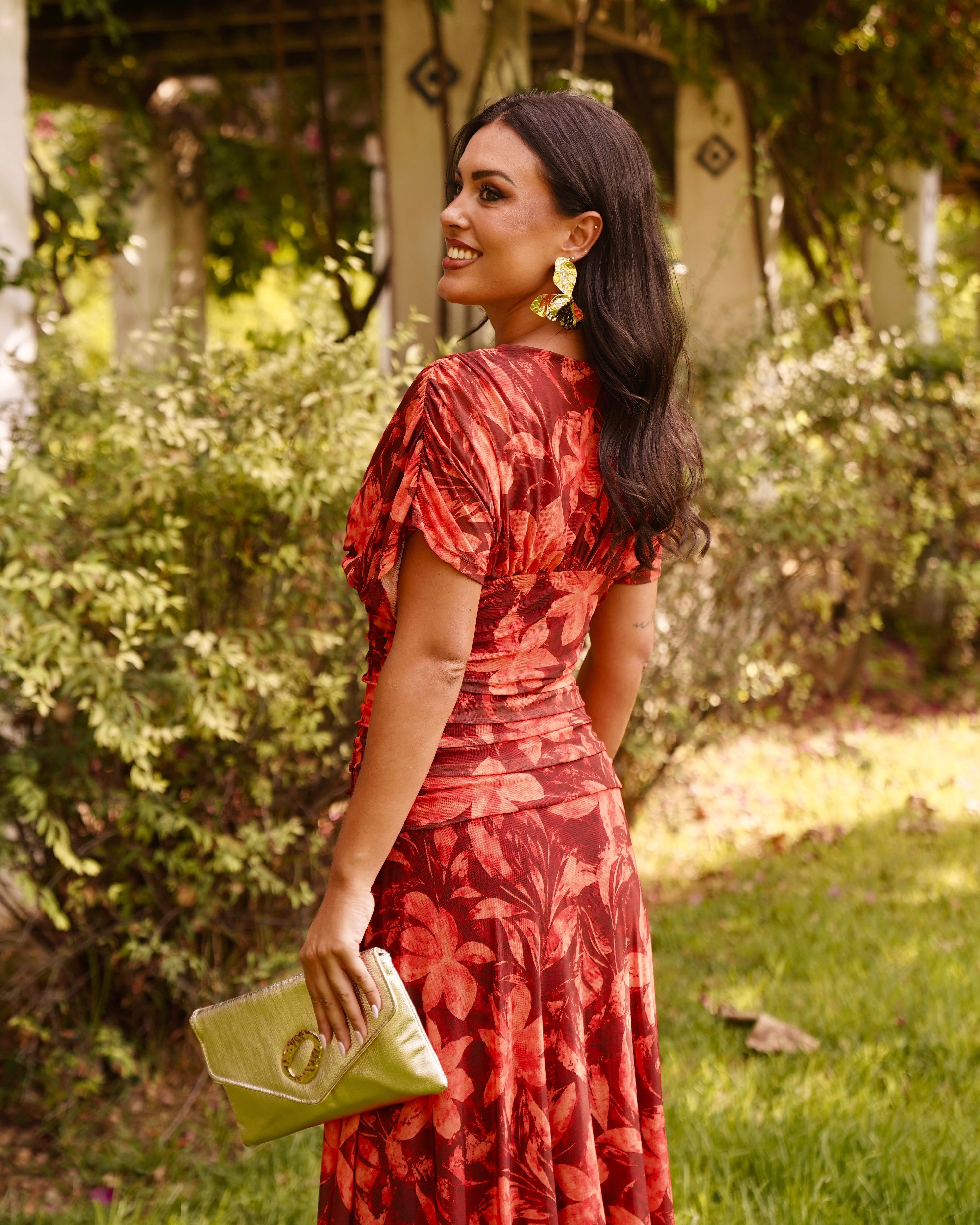 Vestido Nereida Teja