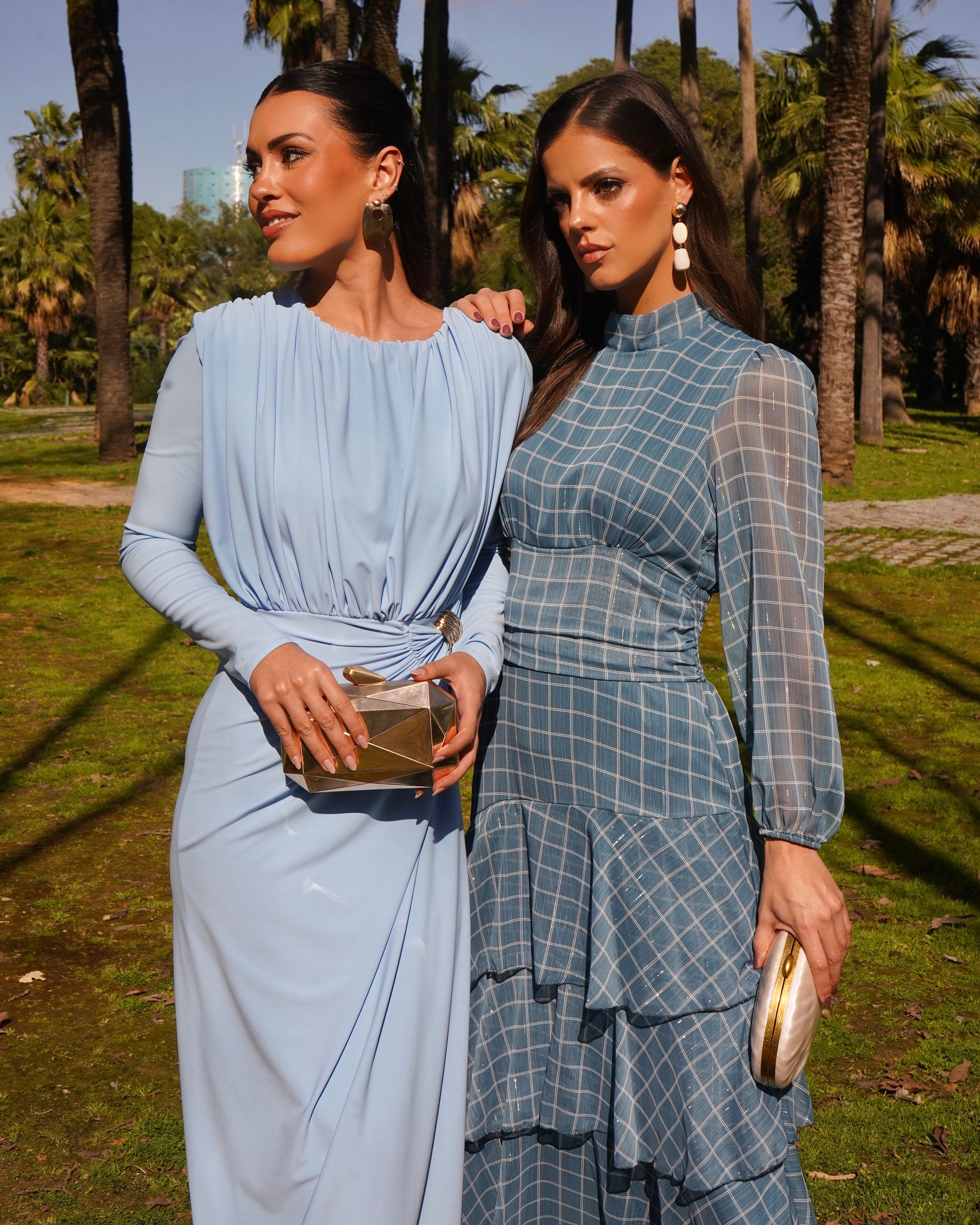 Vestido Carola Celeste