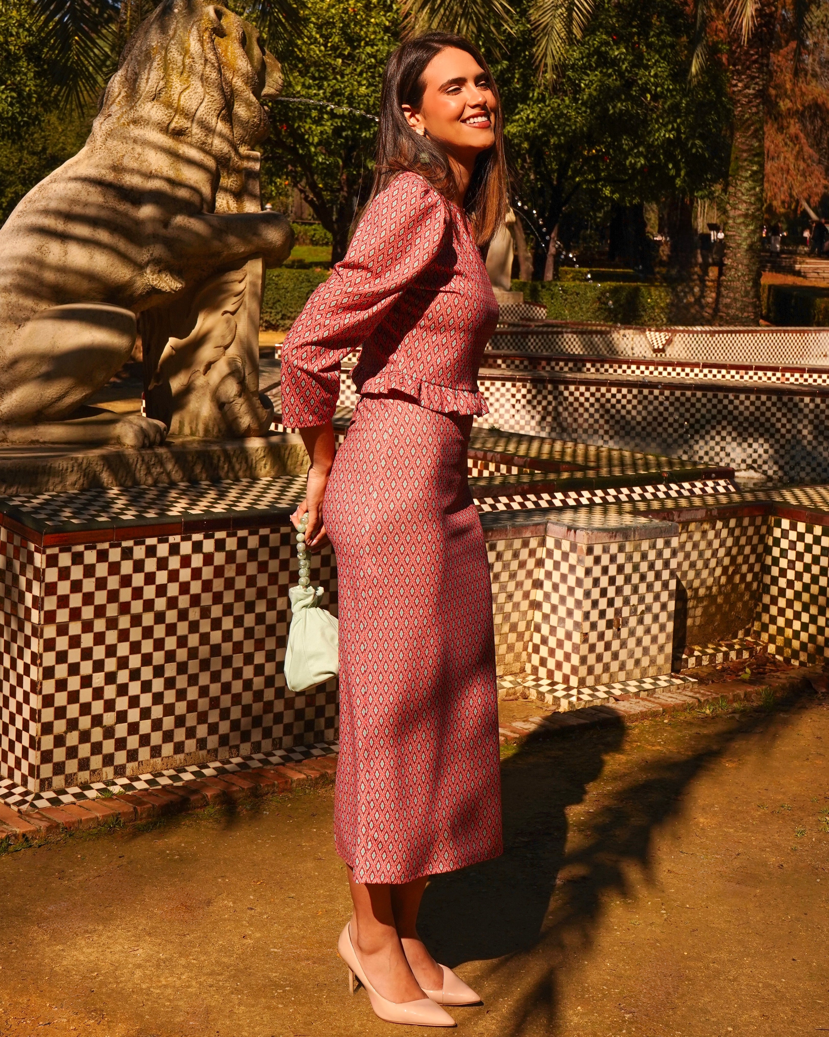 Conjunto Ángela Rosáceo