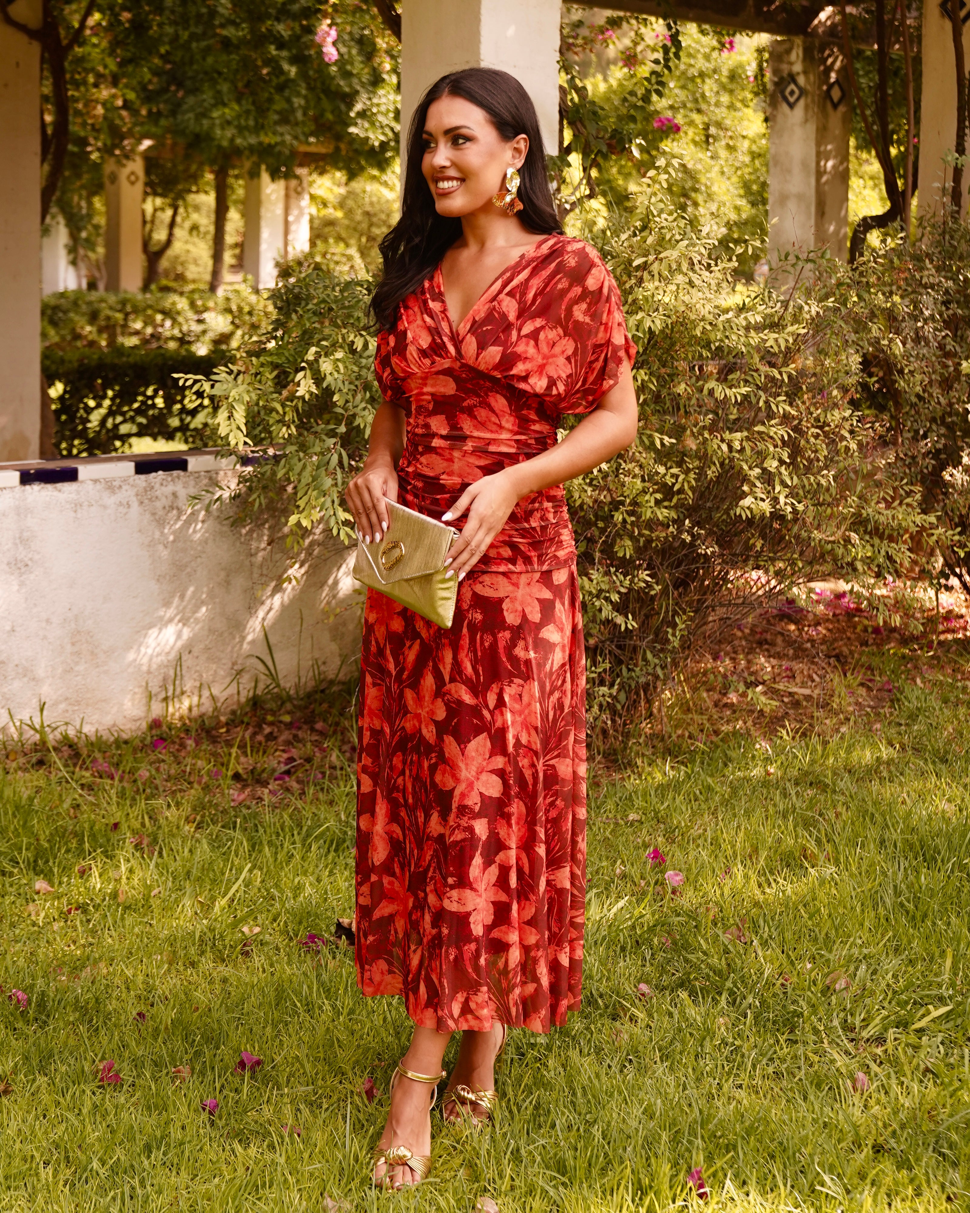 Vestido Nereida Teja