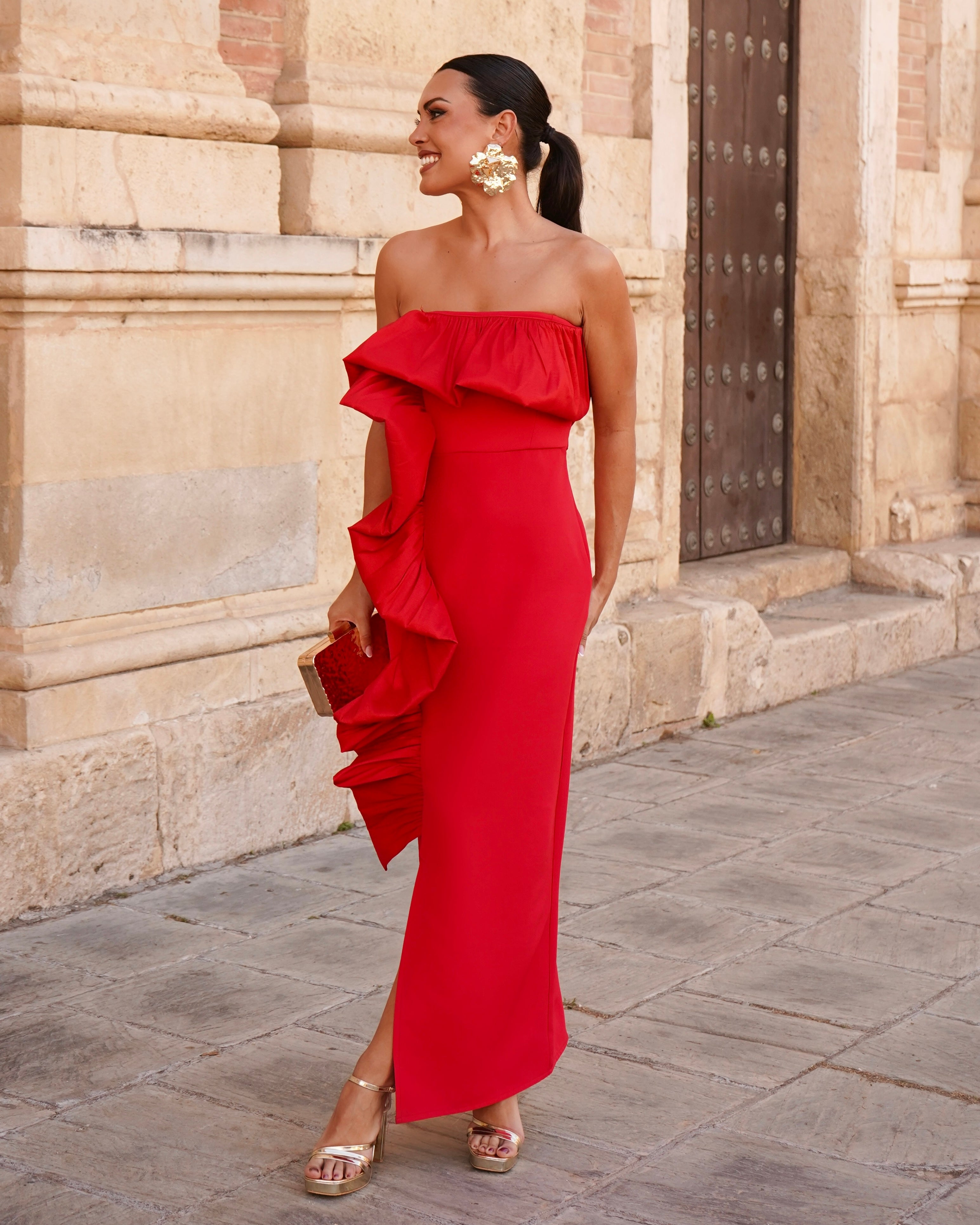 Vestido Salero Rojo