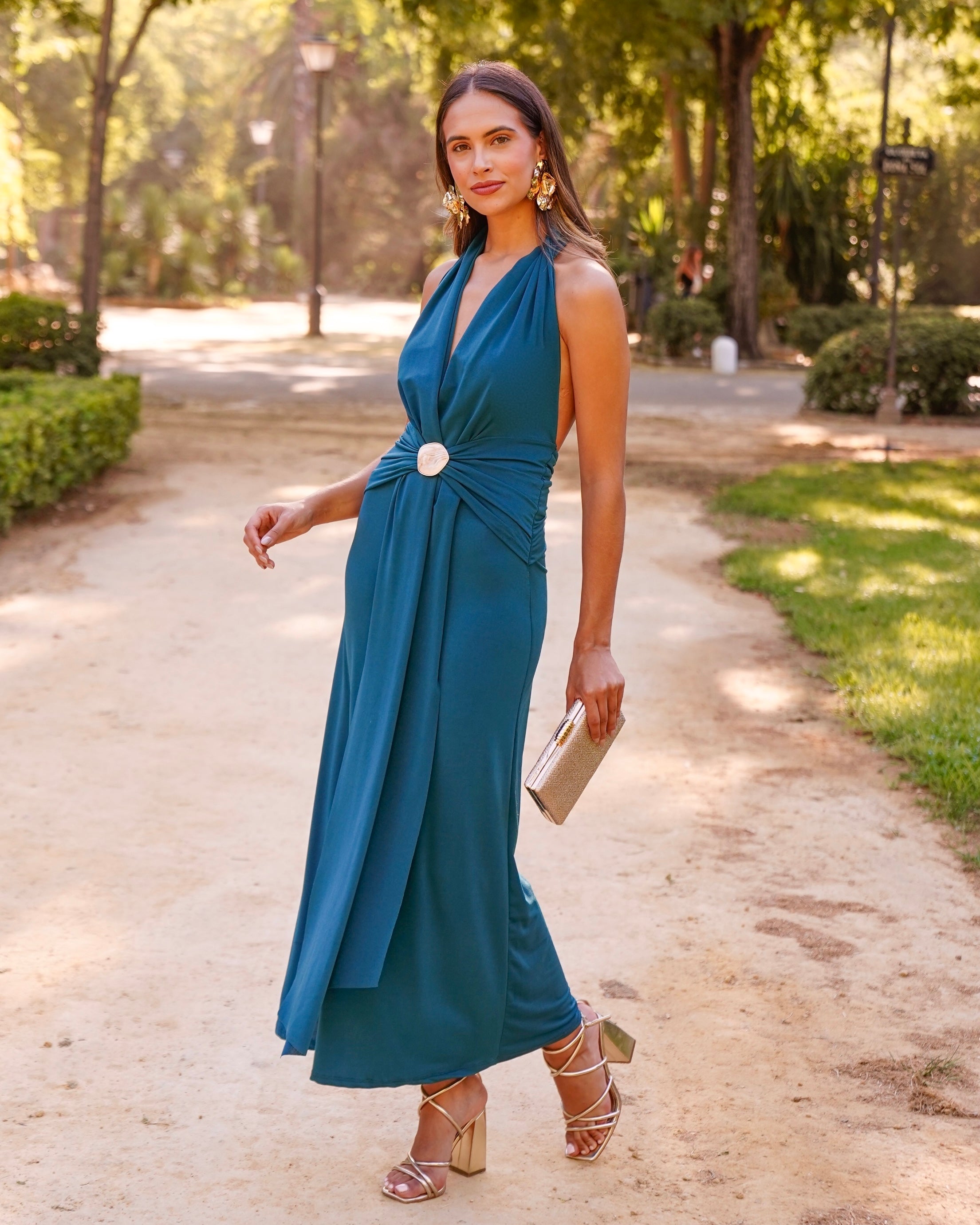 Vestido Luján Petróleo