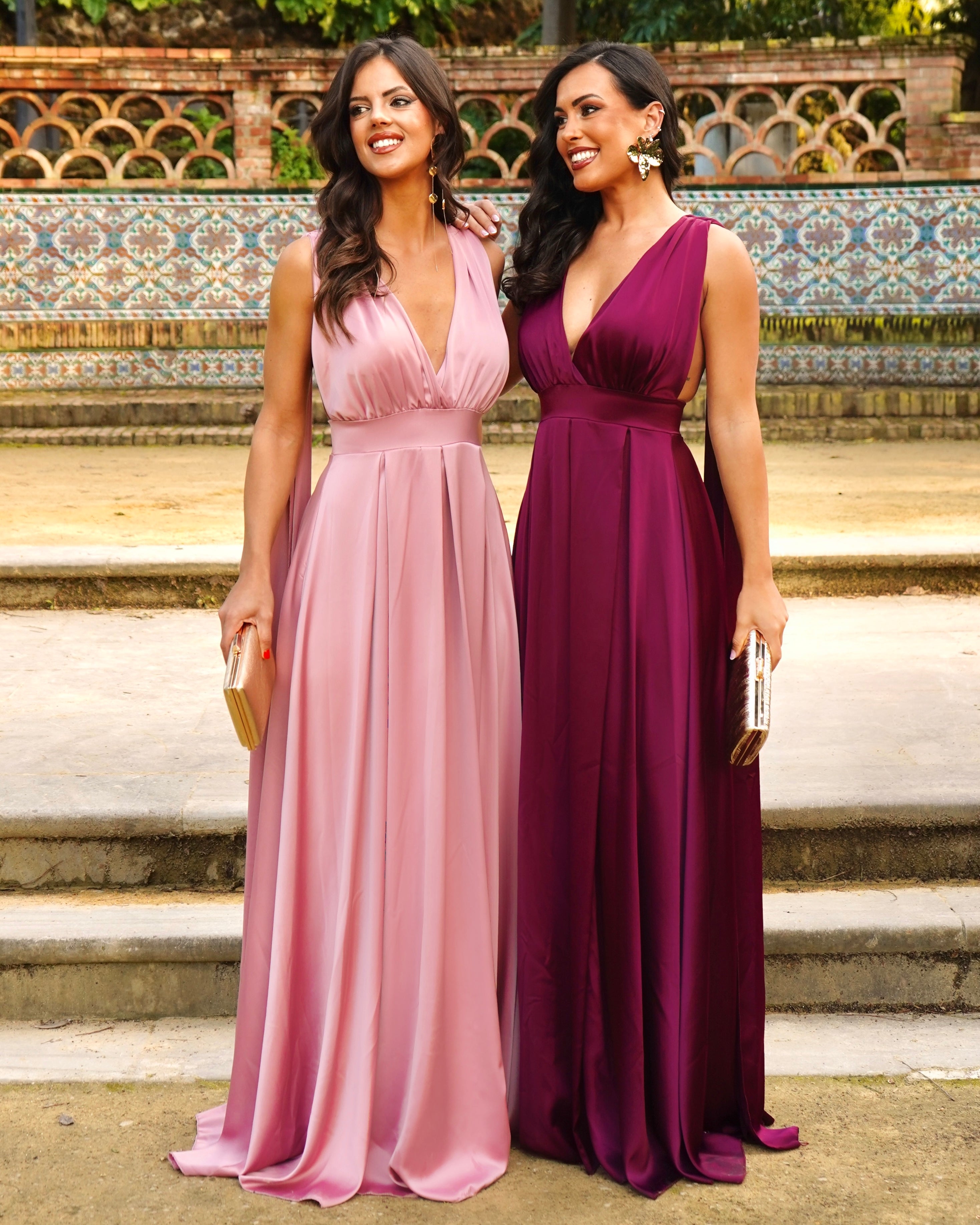 Vestido Marruecos Rosa