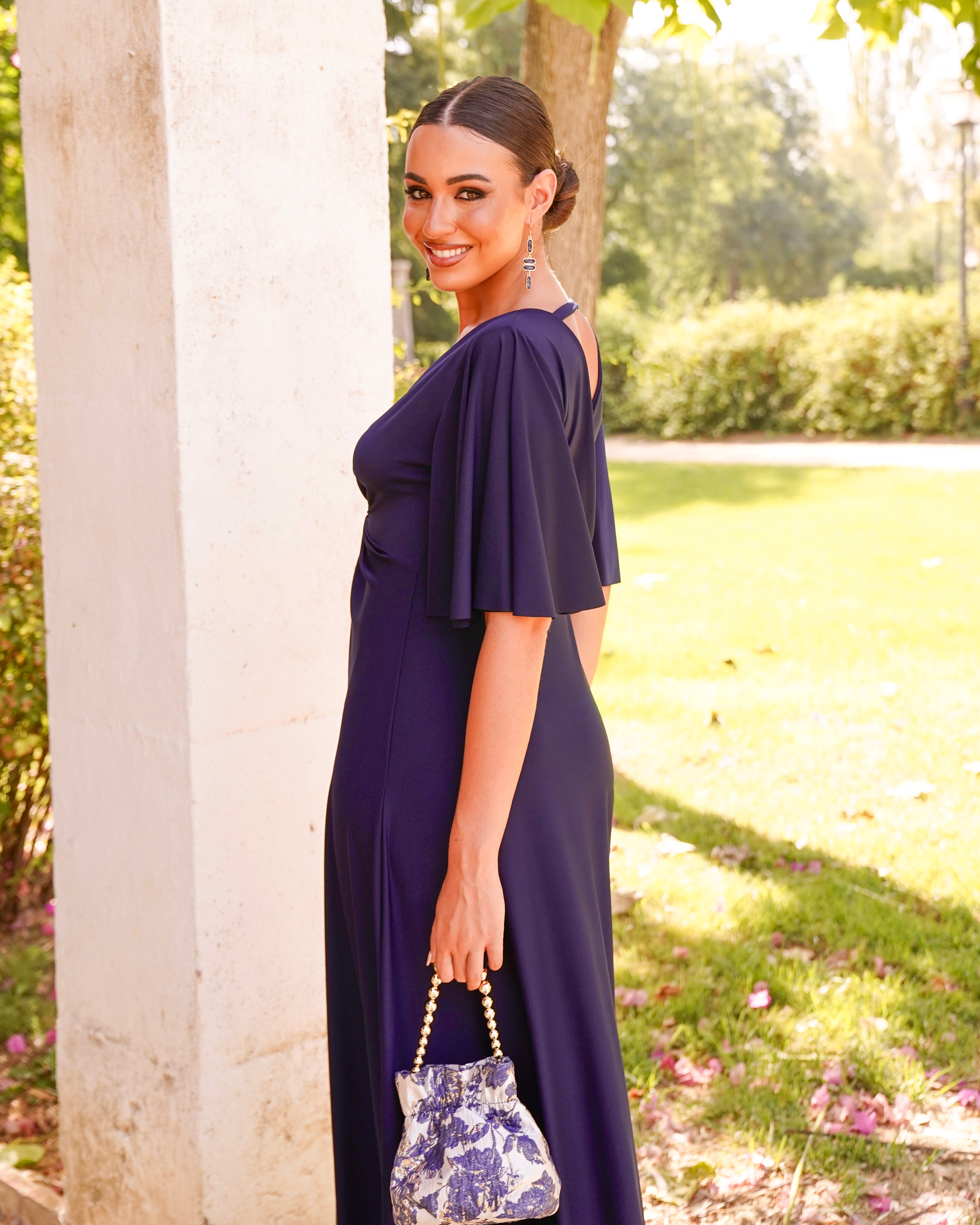 Vestido Raquel Marino