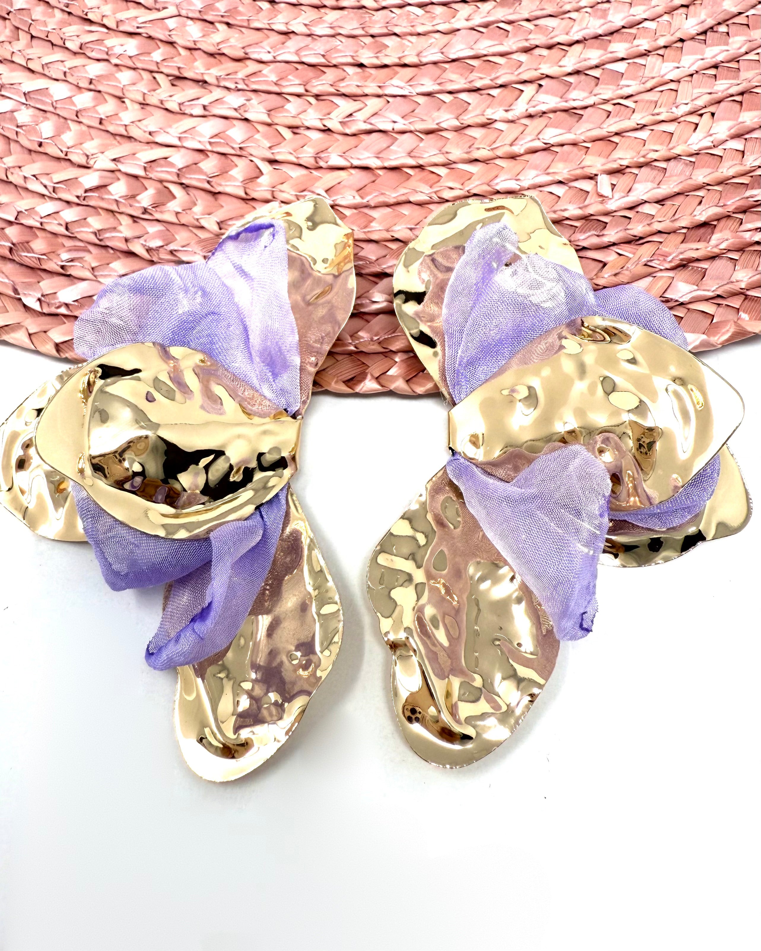 Pendientes Florencia Malva