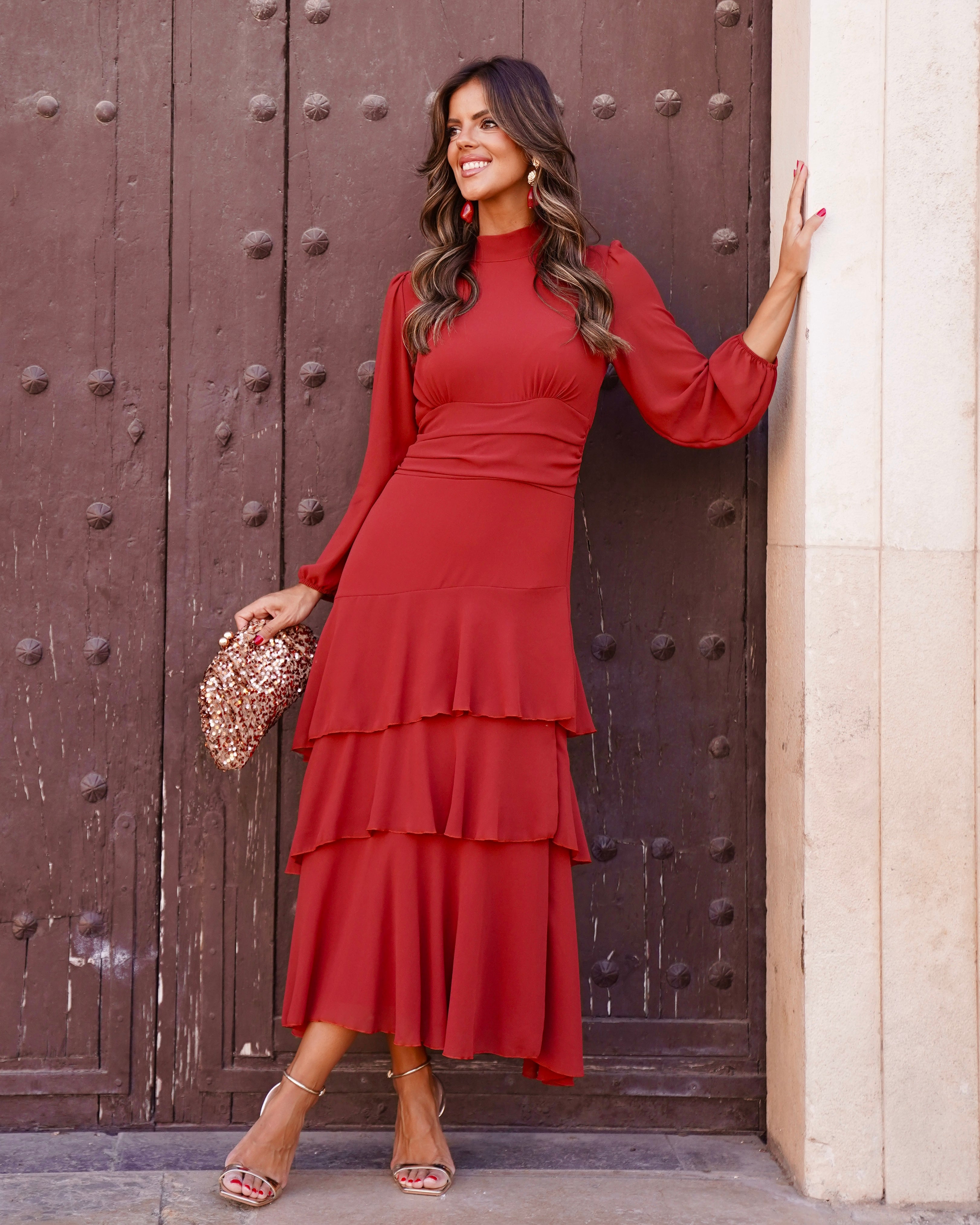 Vestido Julieta Teja
