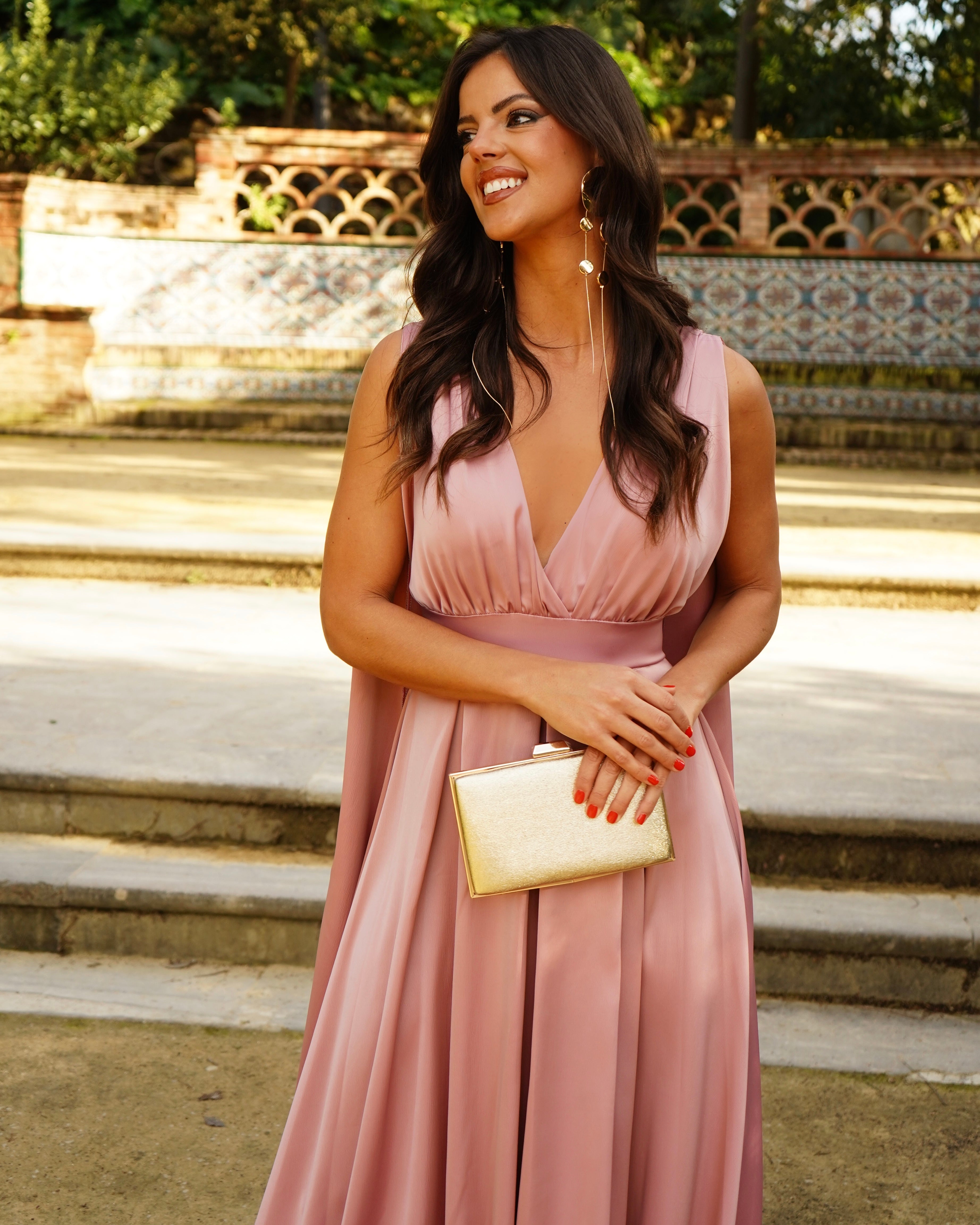 Vestido Marruecos Rosa