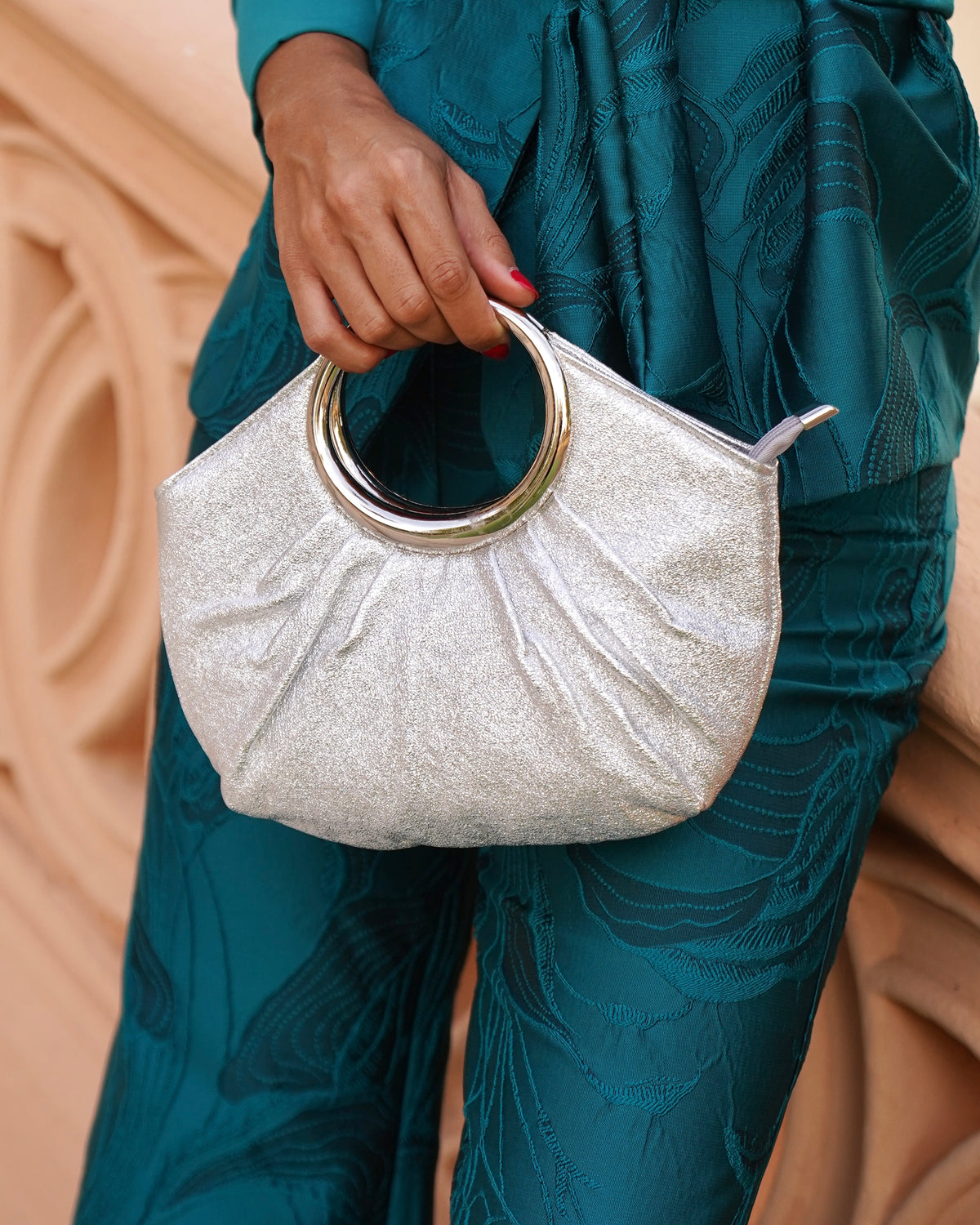 Sherry Silver Handbag