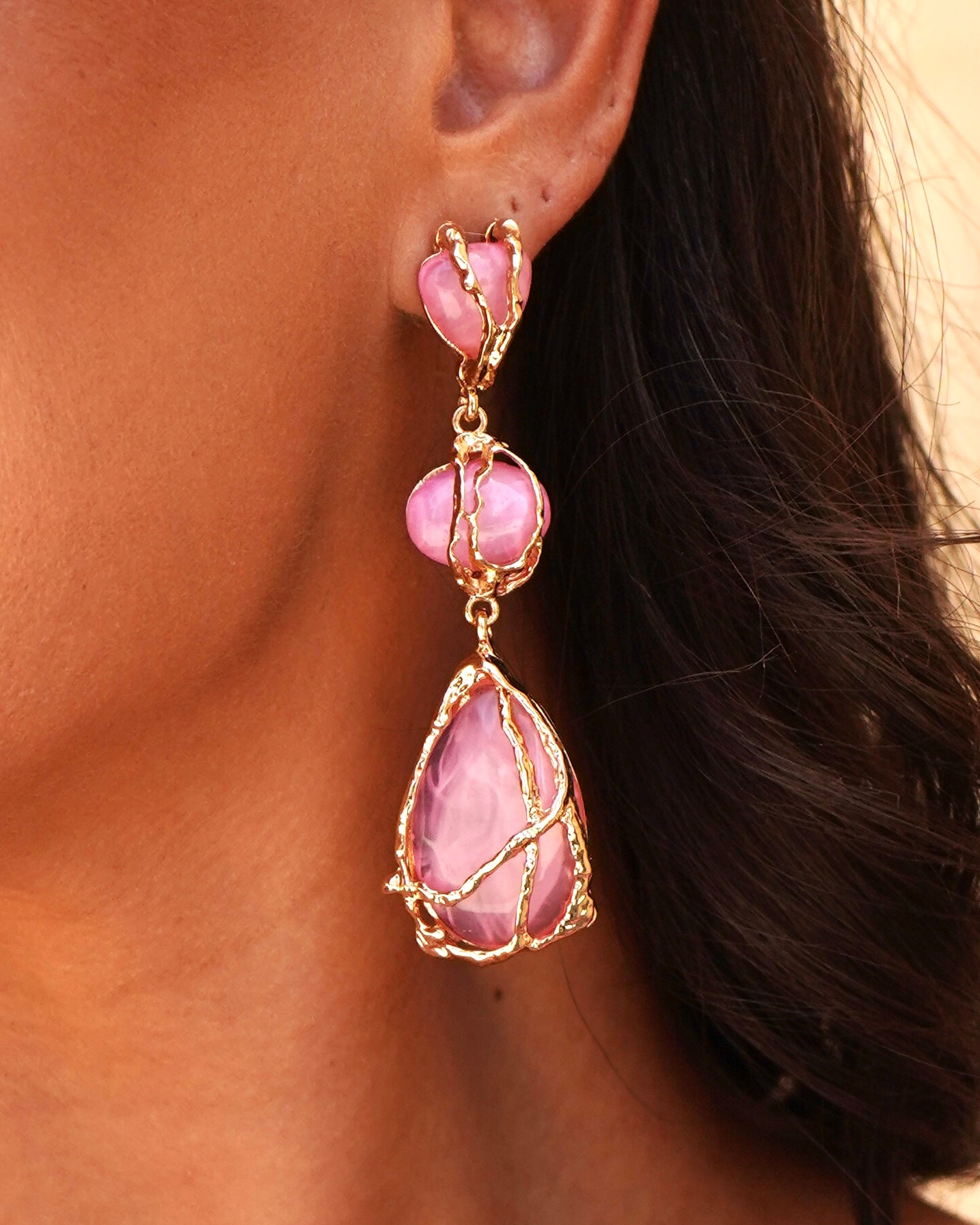 Pendientes Adara Rosa