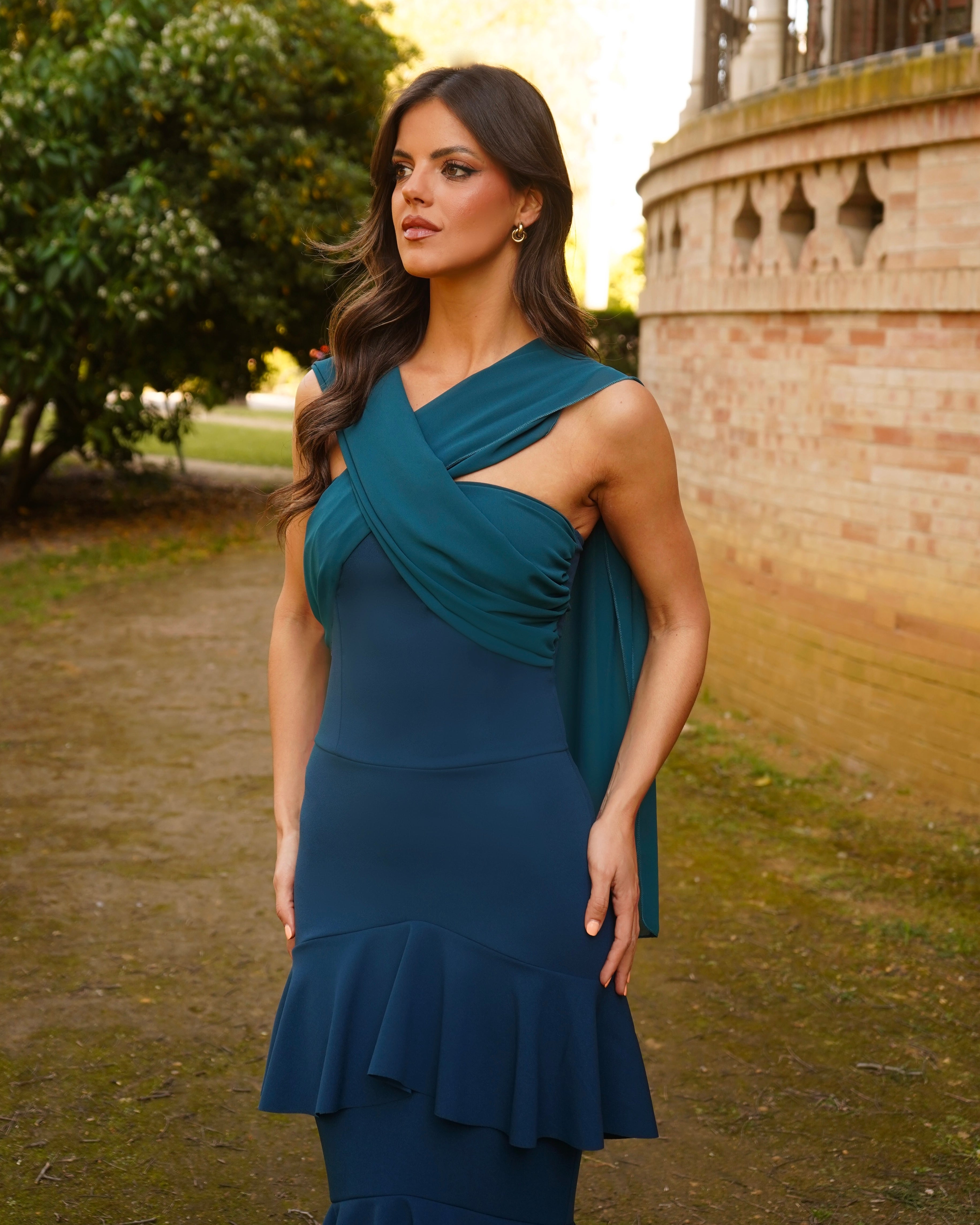Vestido Aitana Azulado