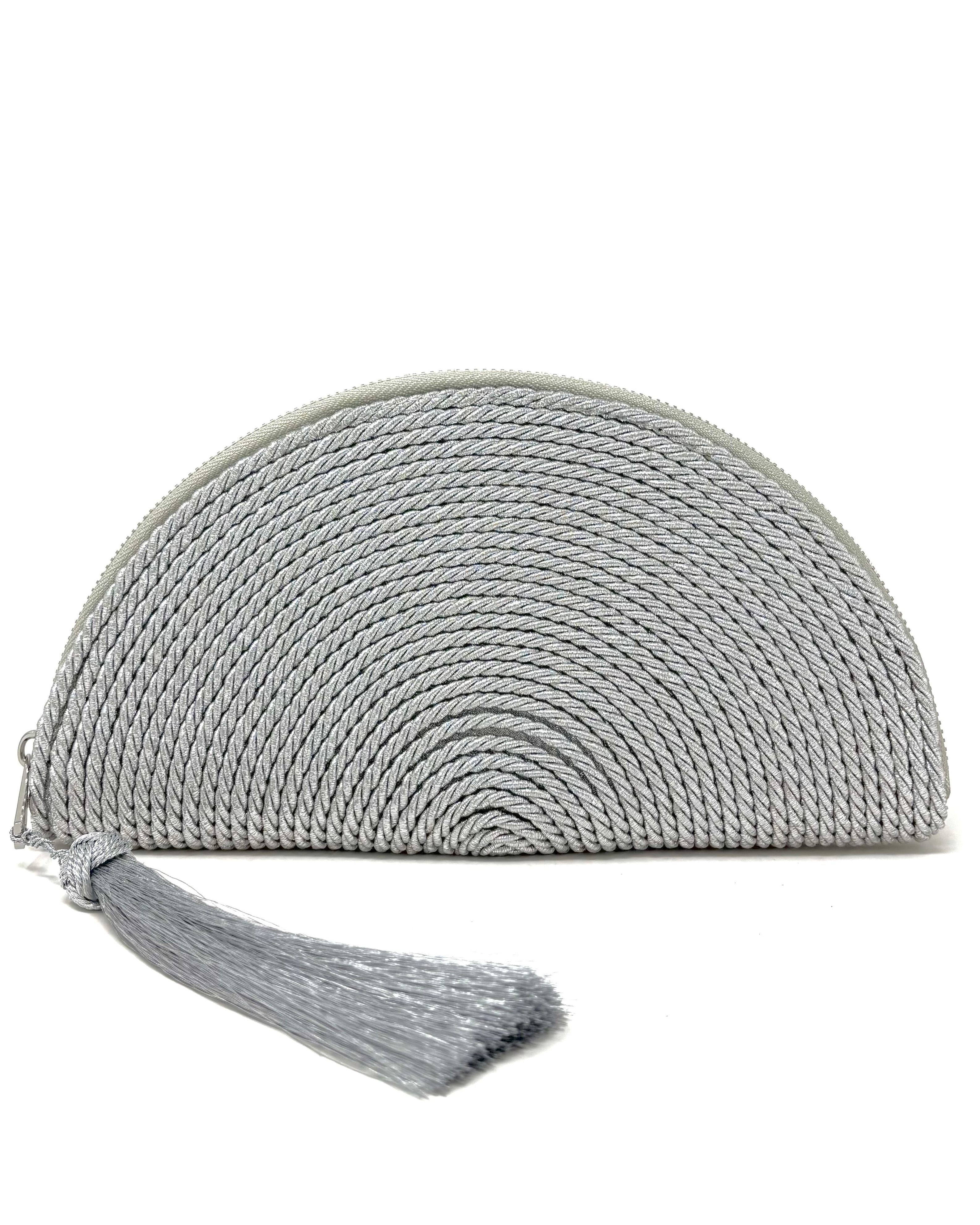 Cartera París plata.