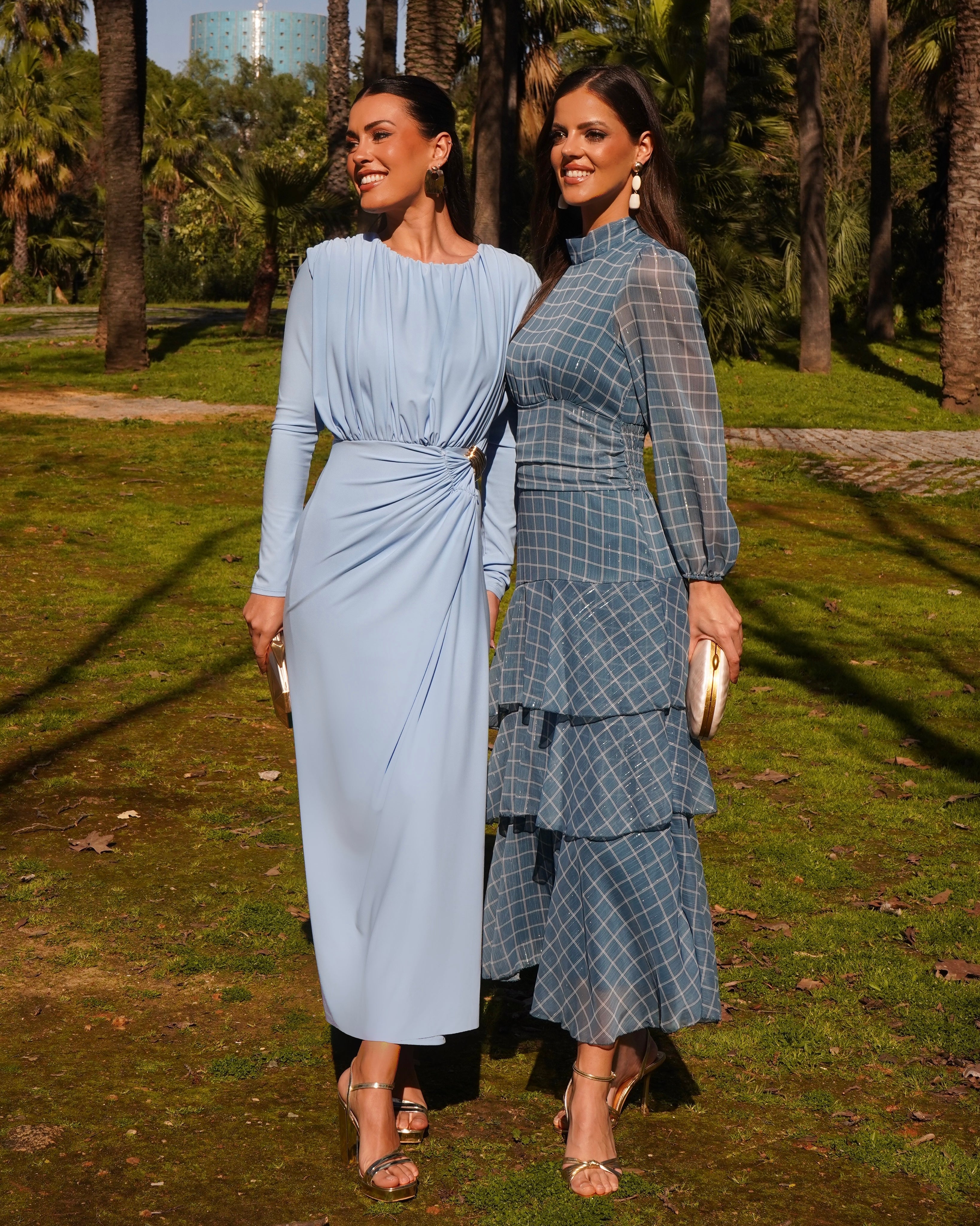 Vestido Carola Celeste