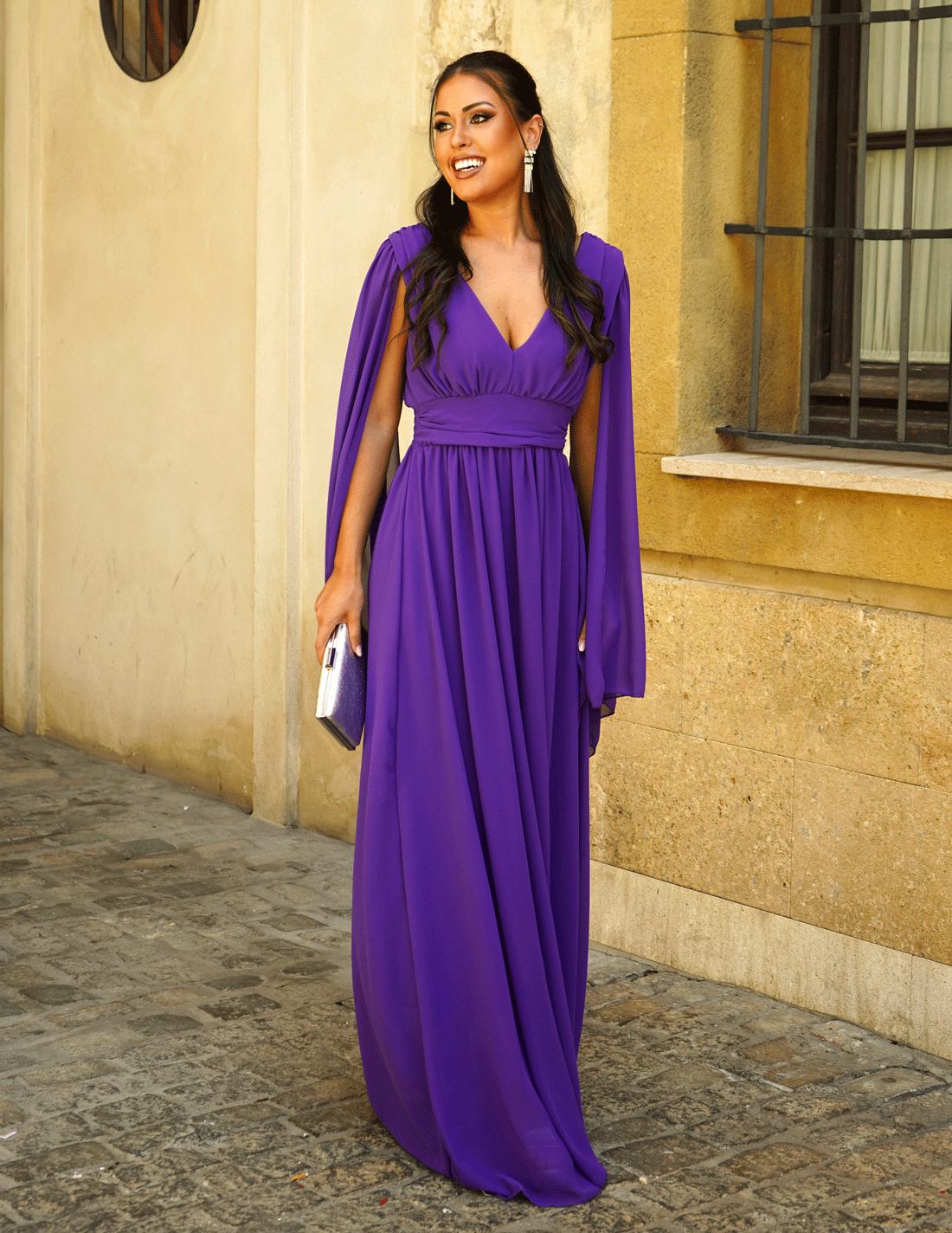 Vestido Perú Morado