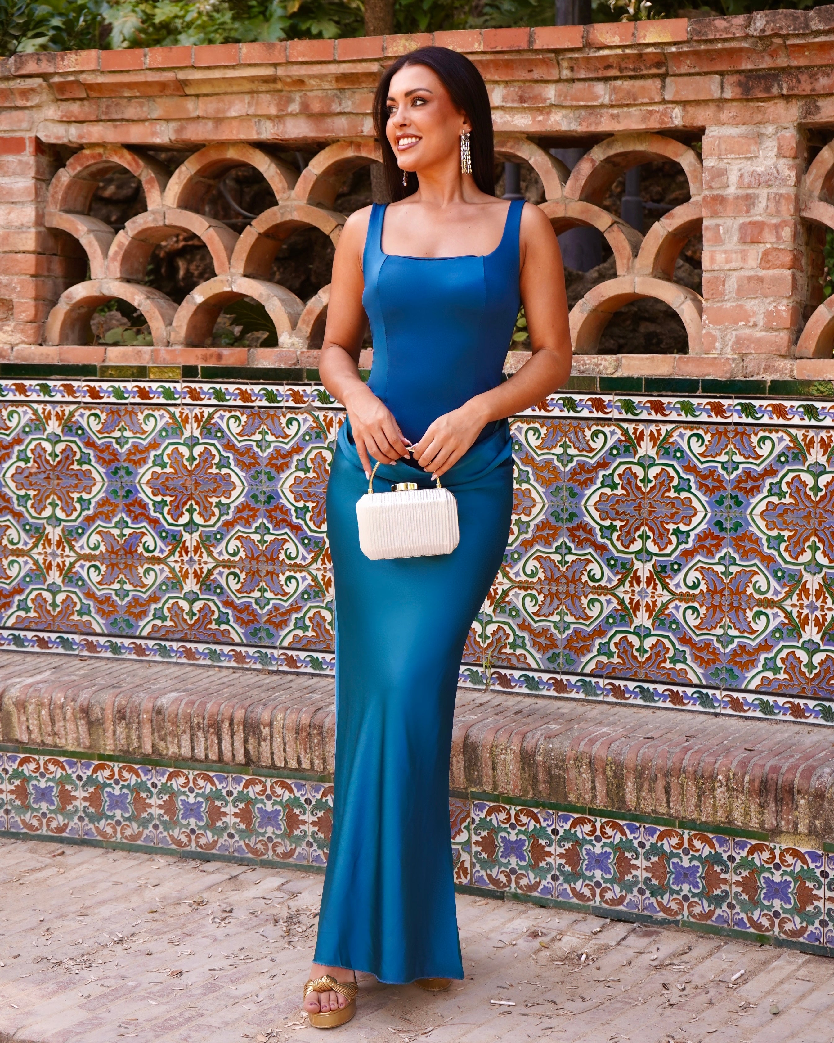 Vestido Kendall Azulado