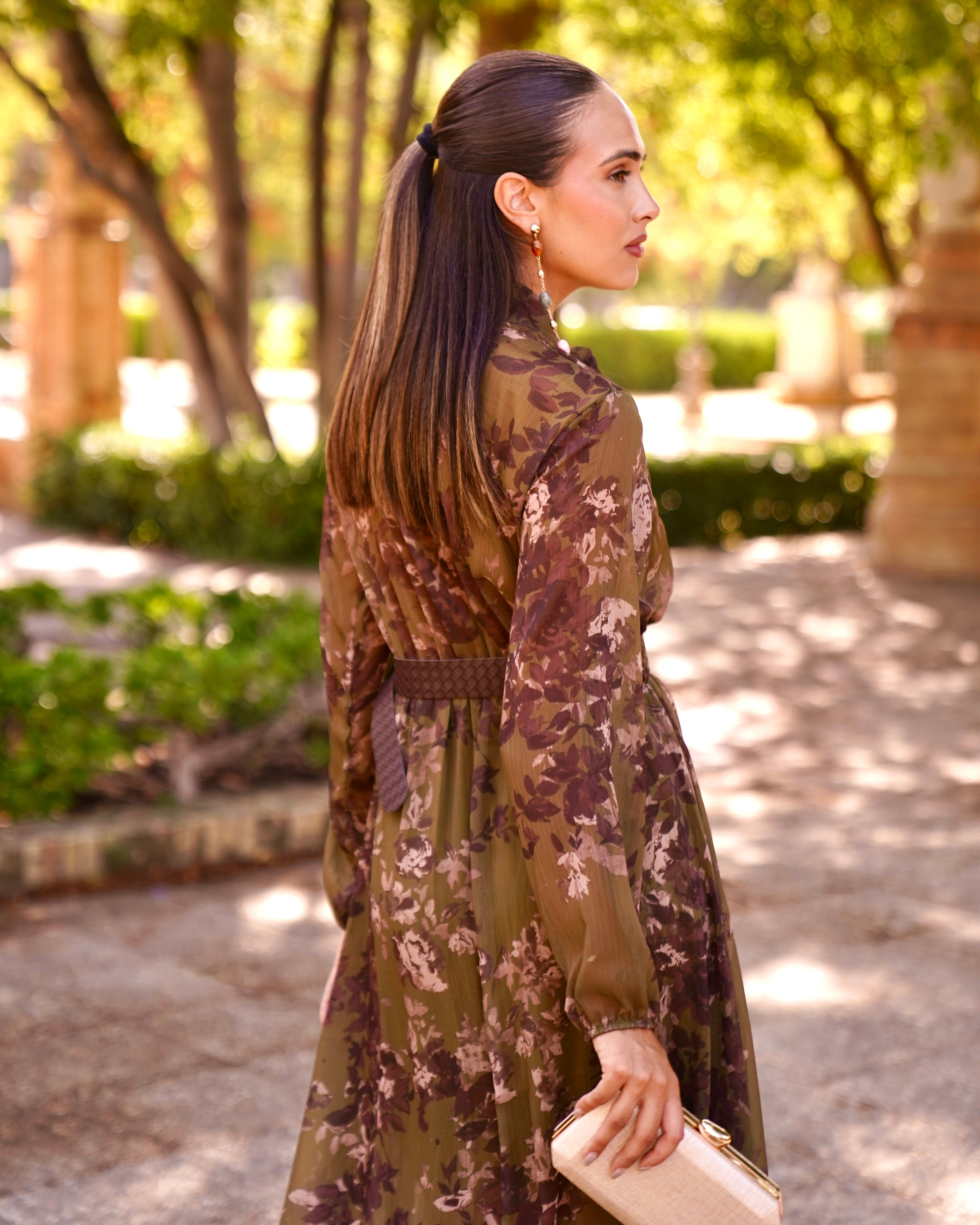 Vestido Mireya Caqui