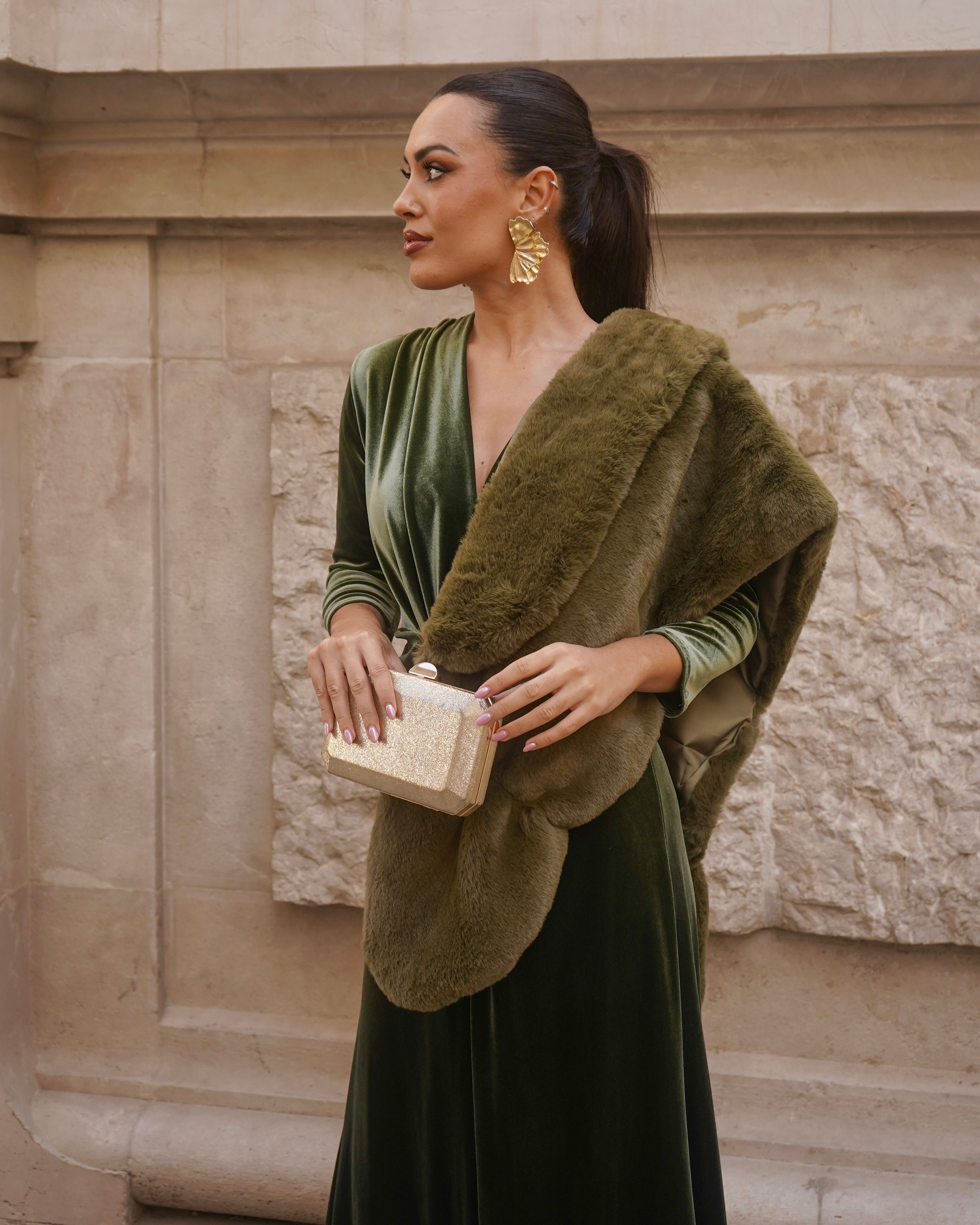 Mono Alejandra Verde Caqui