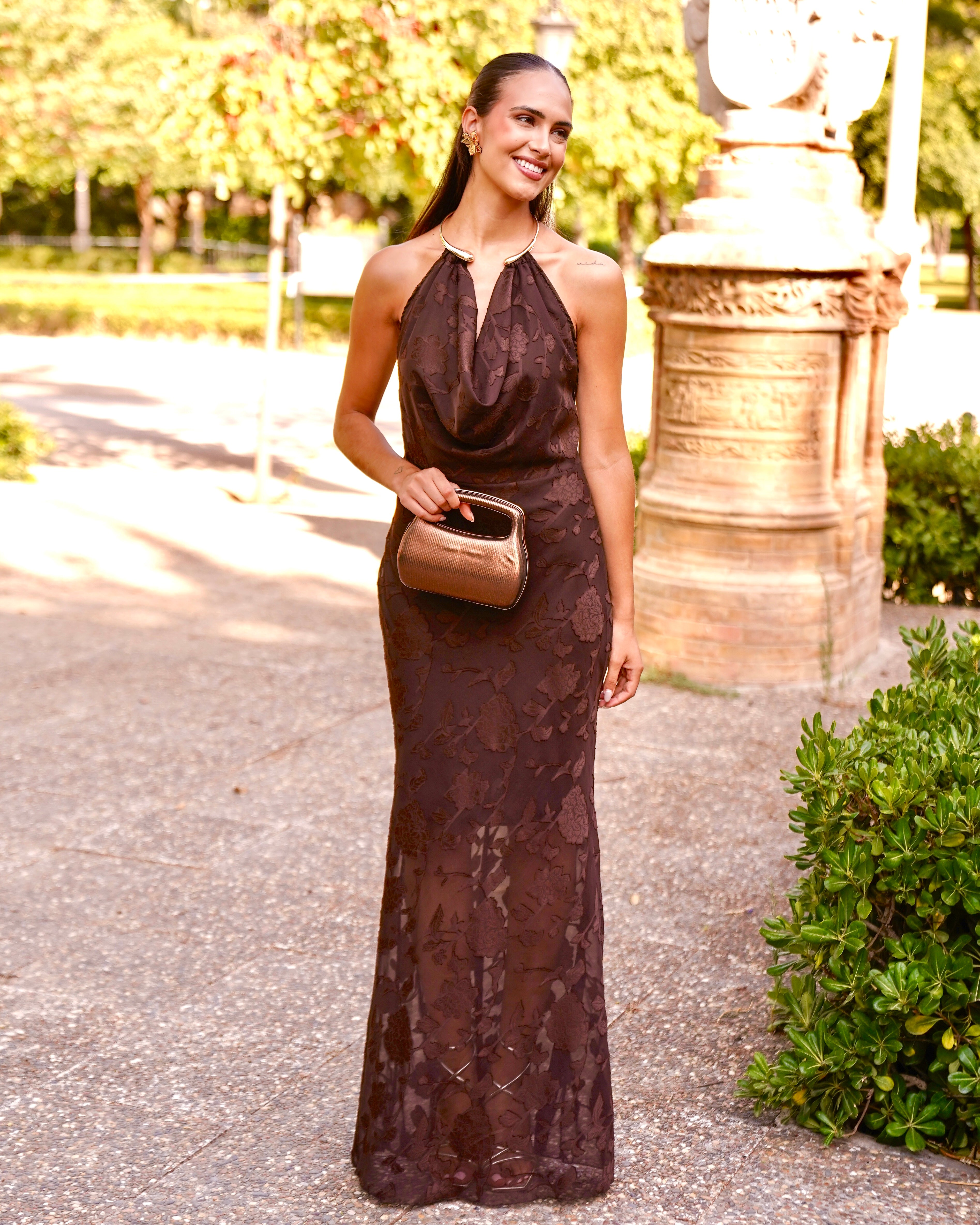 Vestido Imelda Chocolate