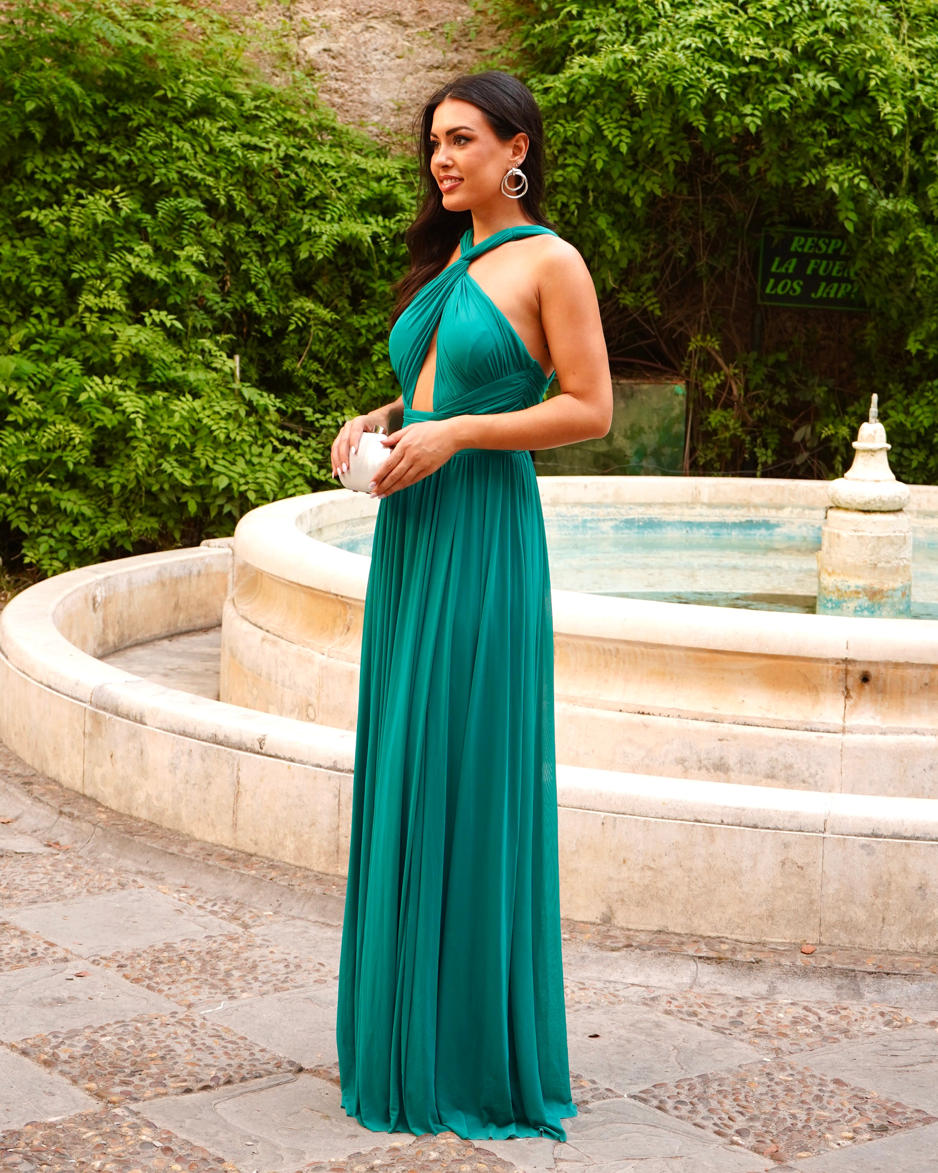 Vestido Aretha Verdoso
