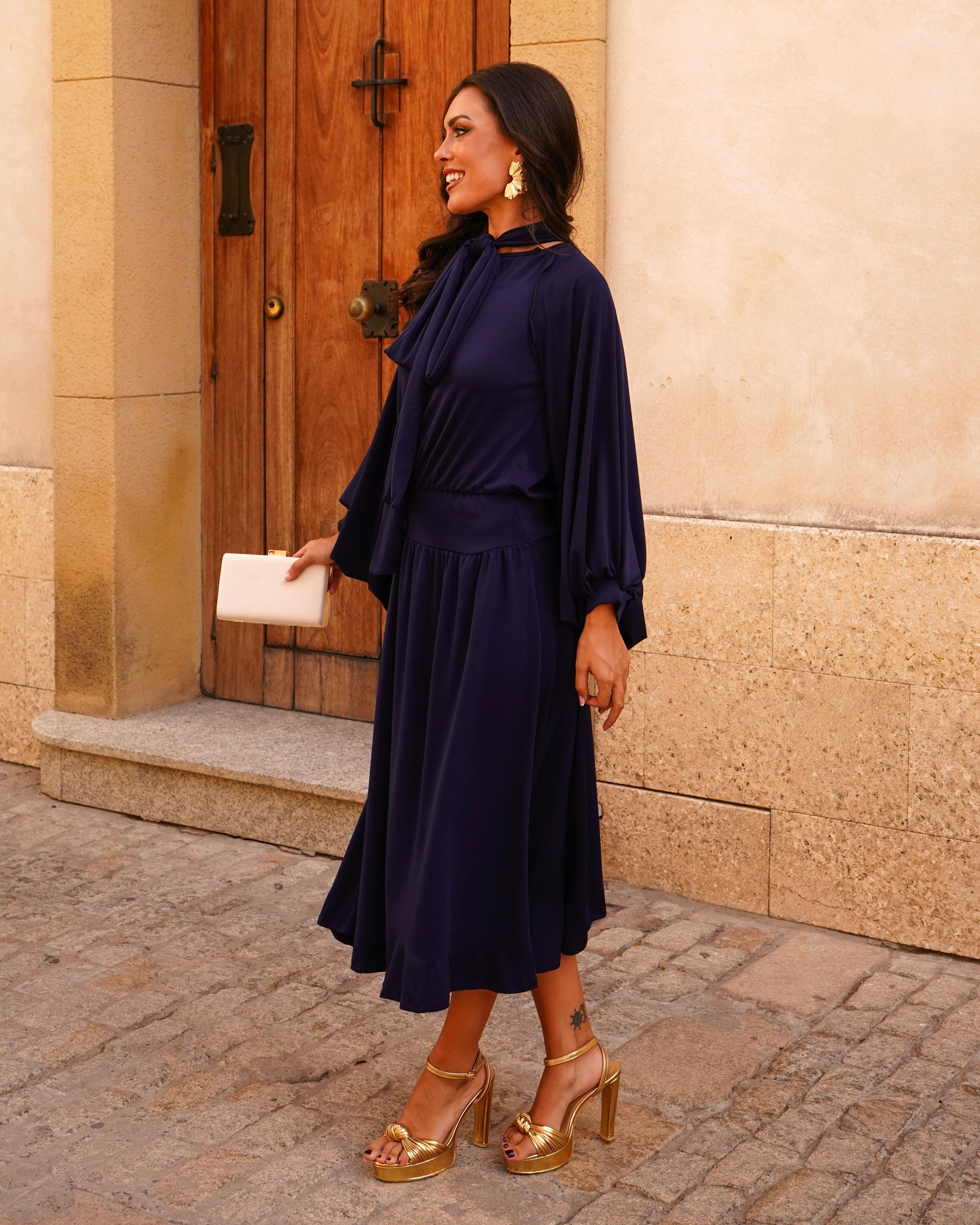 Vestido Gloria Marino