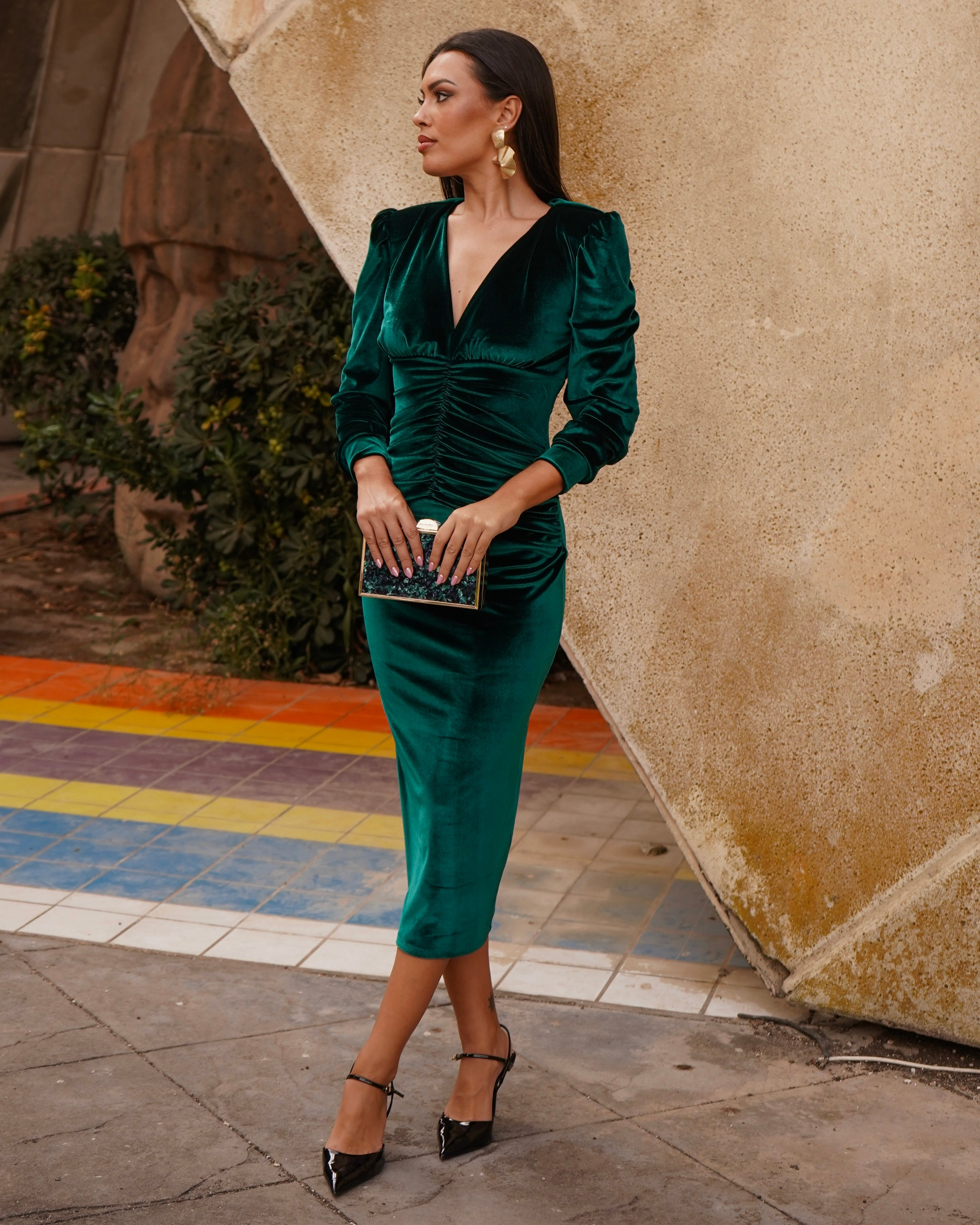 Vestido Isabella Verde