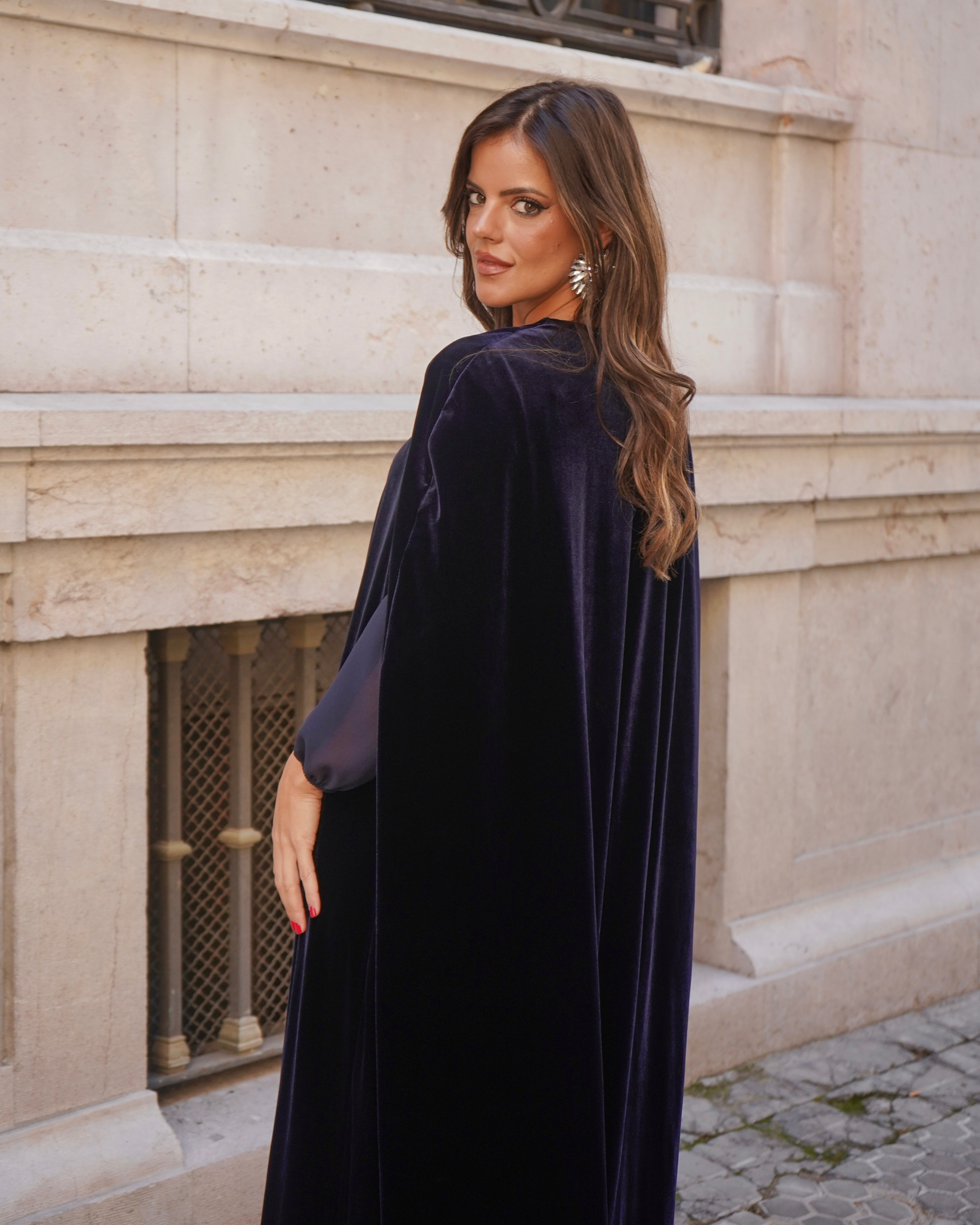 Vestido Victoria marino