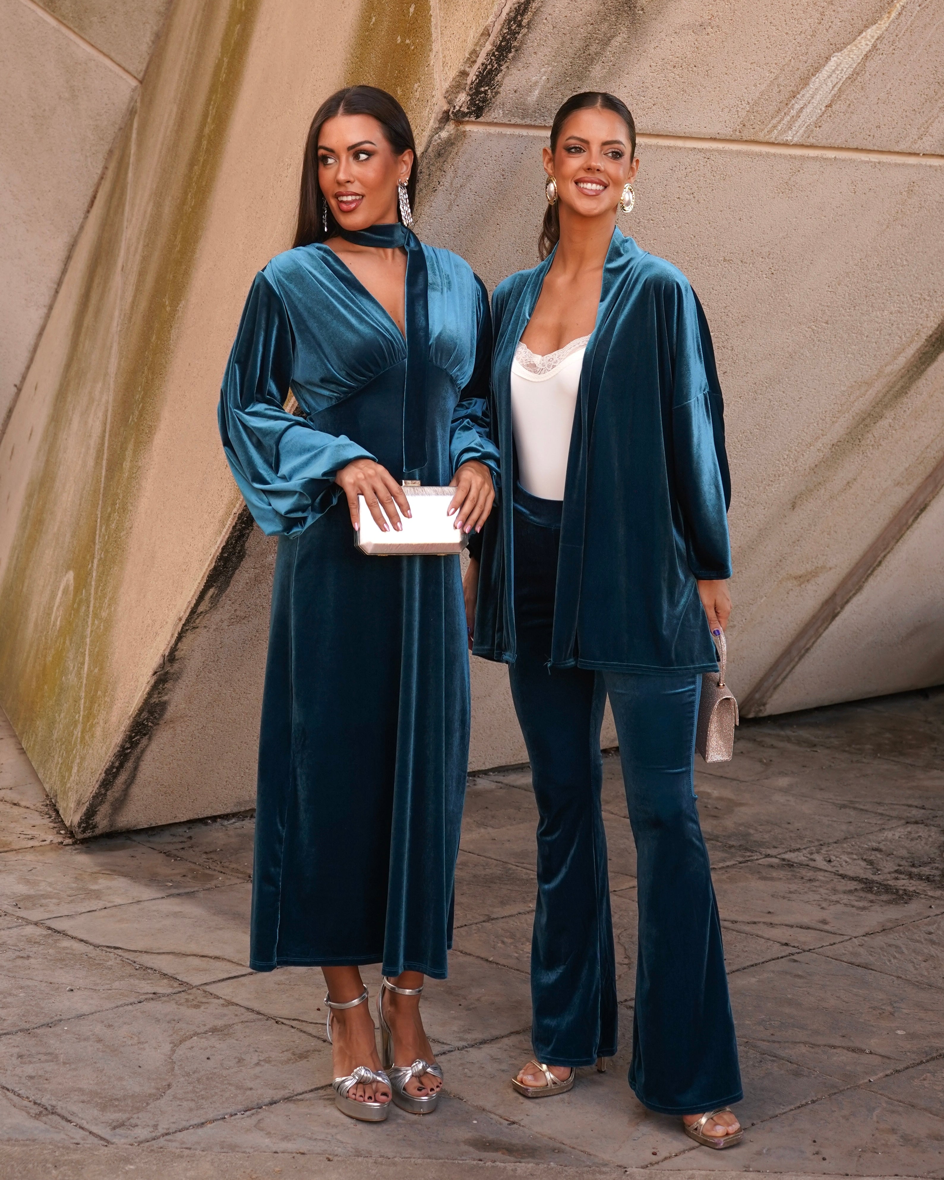 Vestido Alexia Azulado