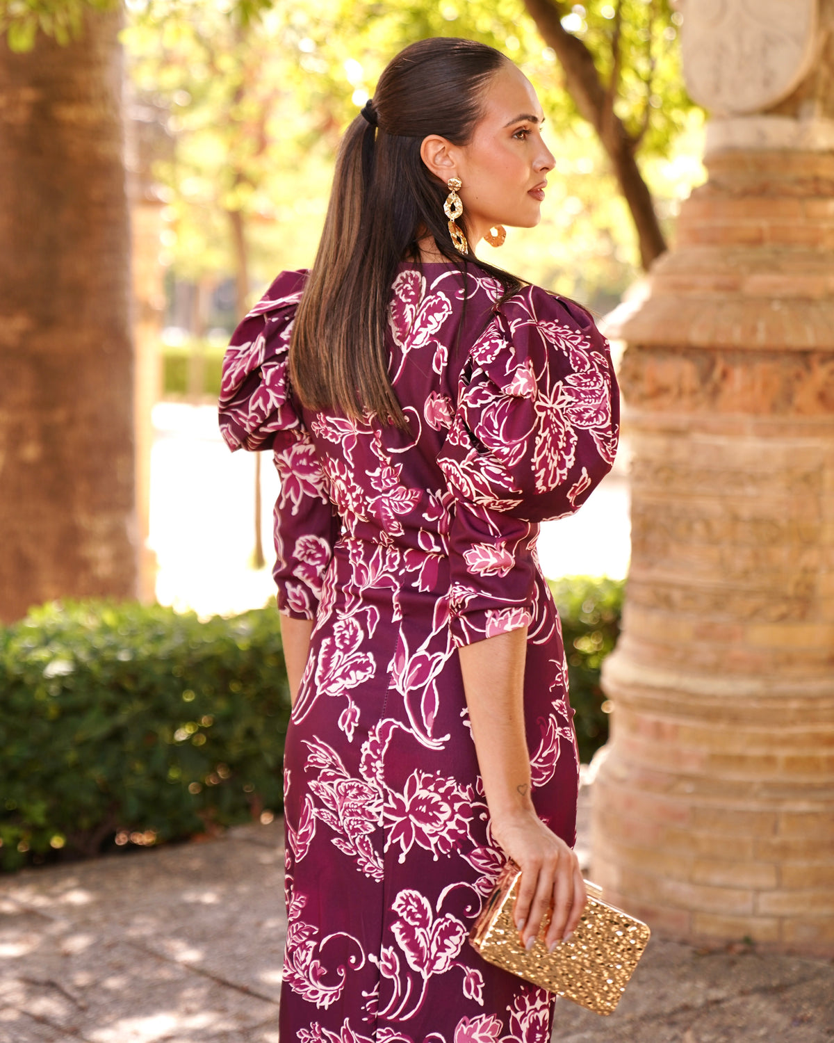 Vestido Maribel Buganvilla