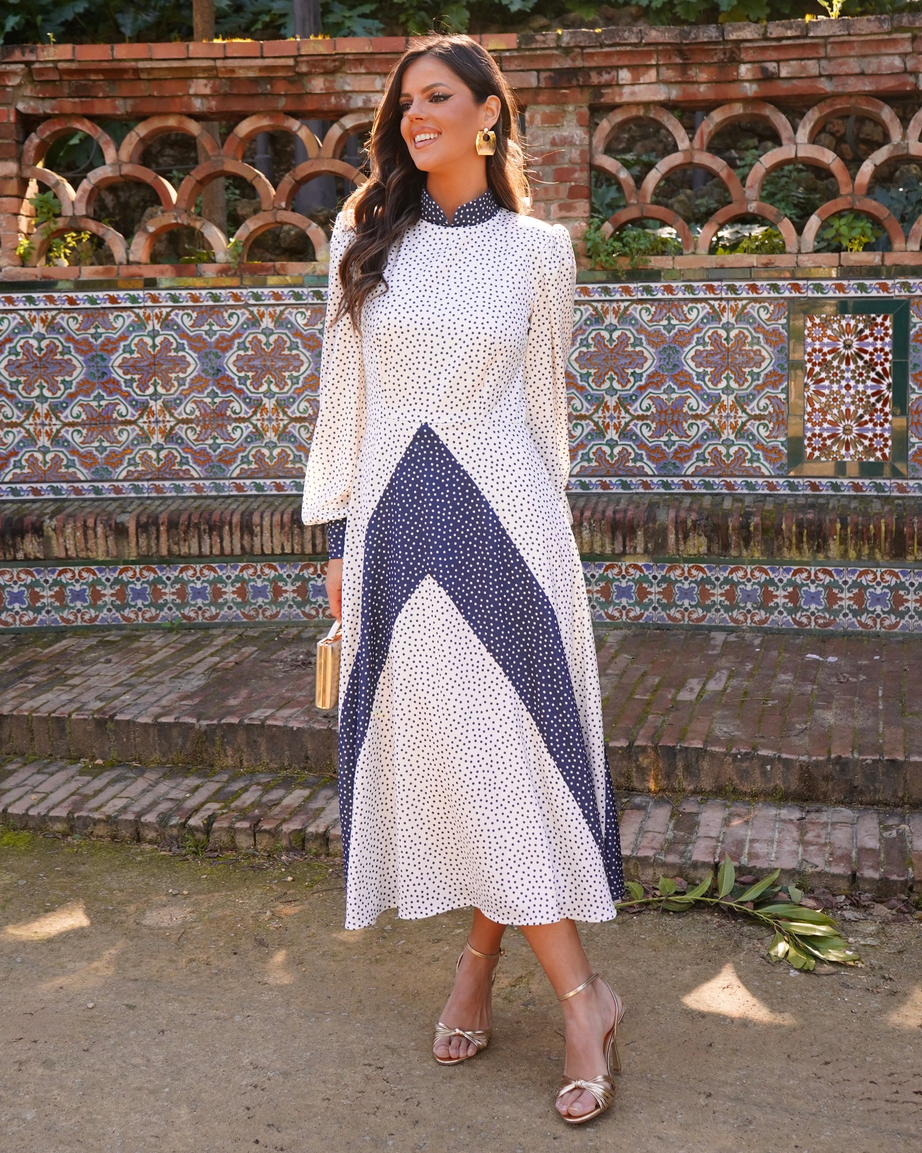 Vestido Julia marino