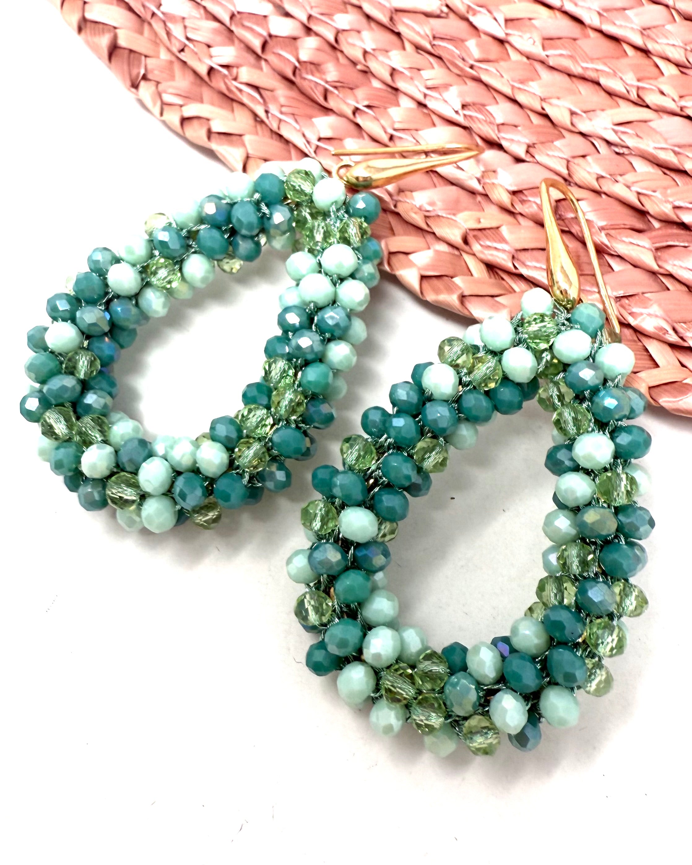 Pendientes Mar Verde