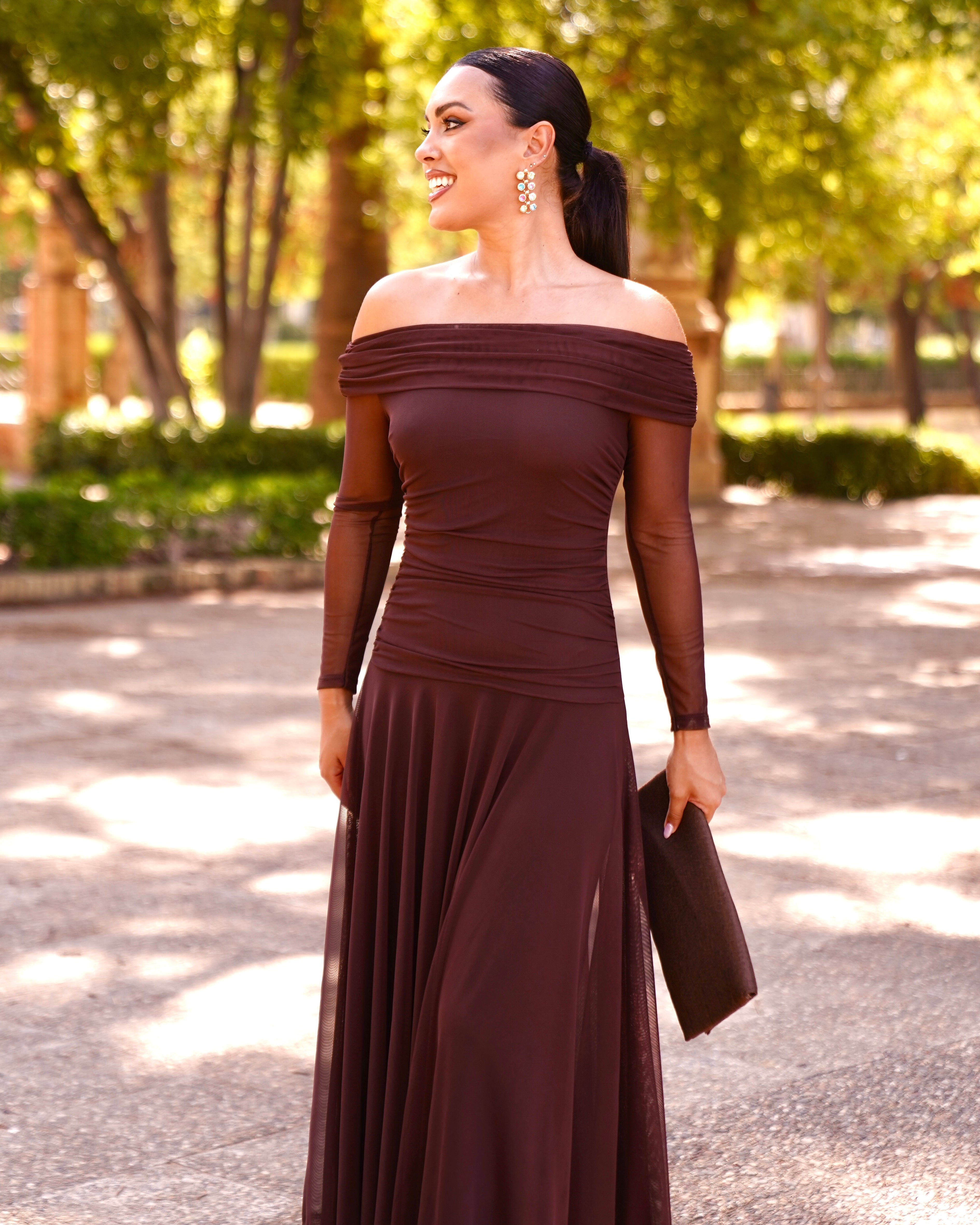Vestido Valentina Chocolate