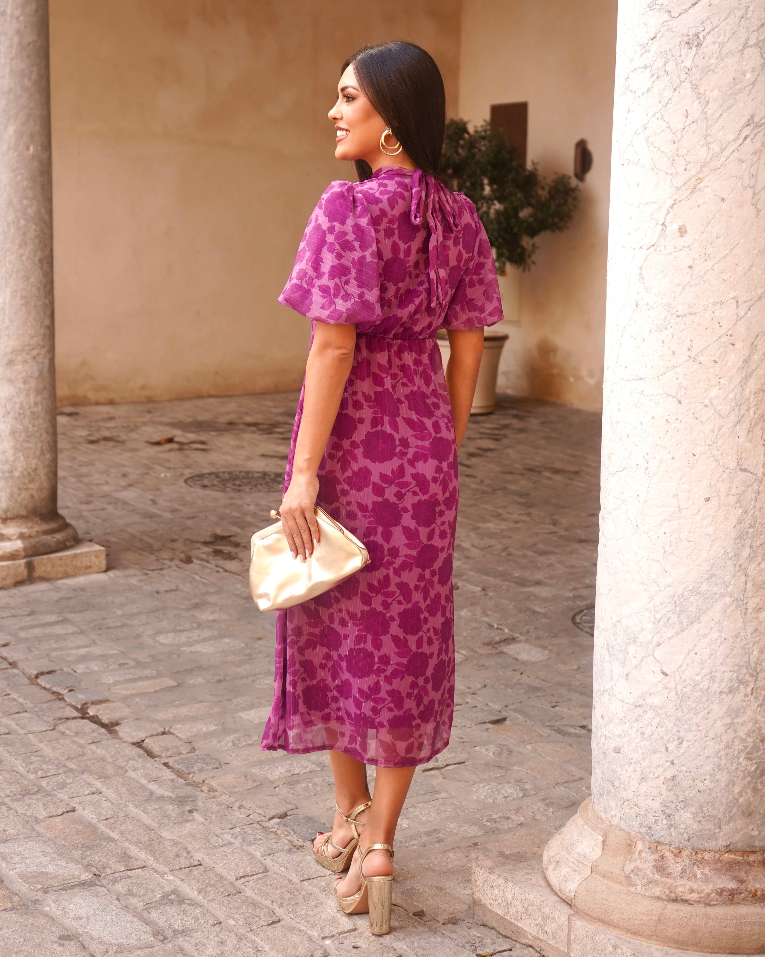 Vestido Beatriz Buganvilla