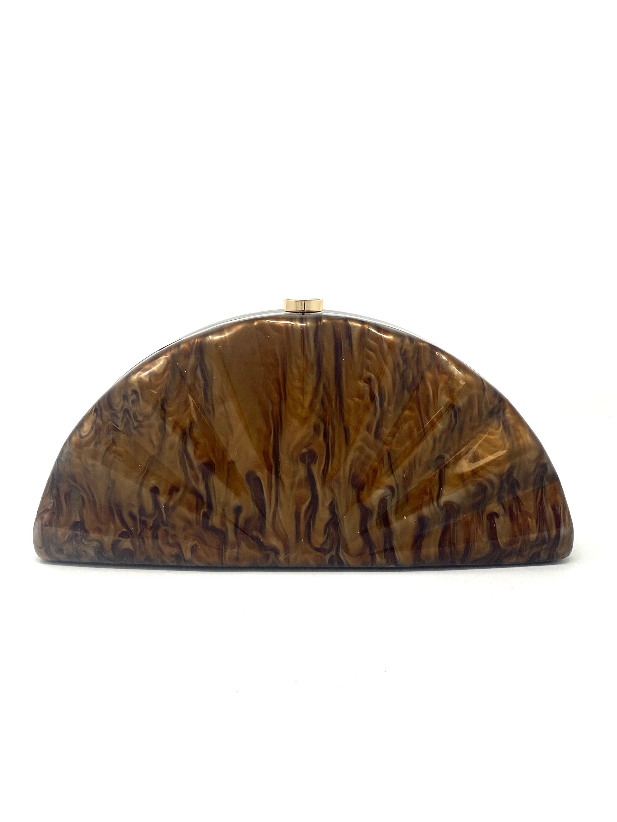 Bolso Abanico marrón