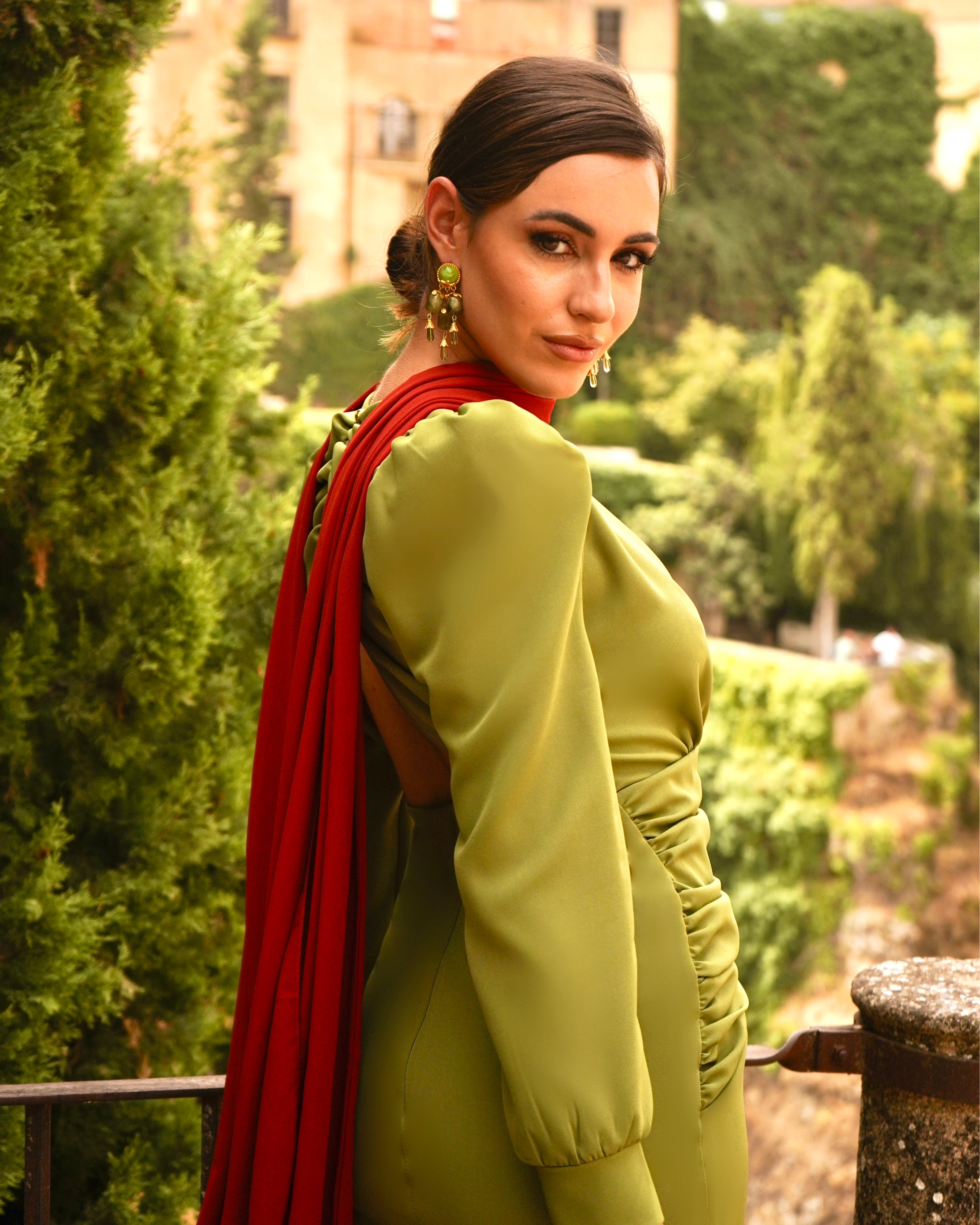 Vestido Ronda Oliva