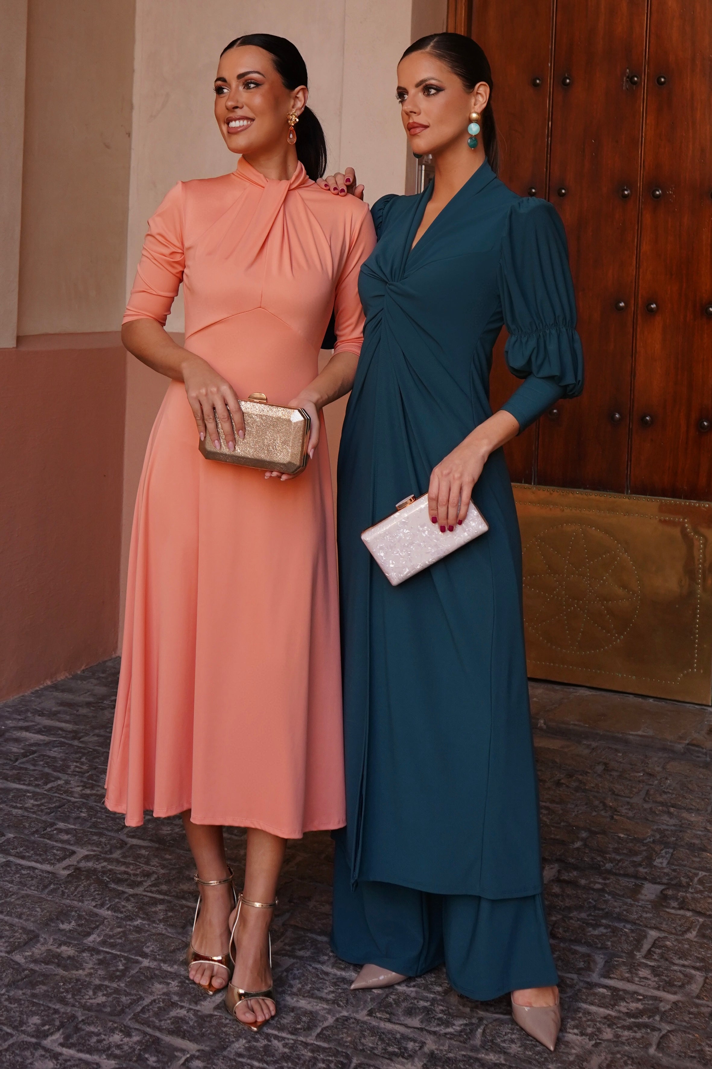 Vestido Sabrina Coral