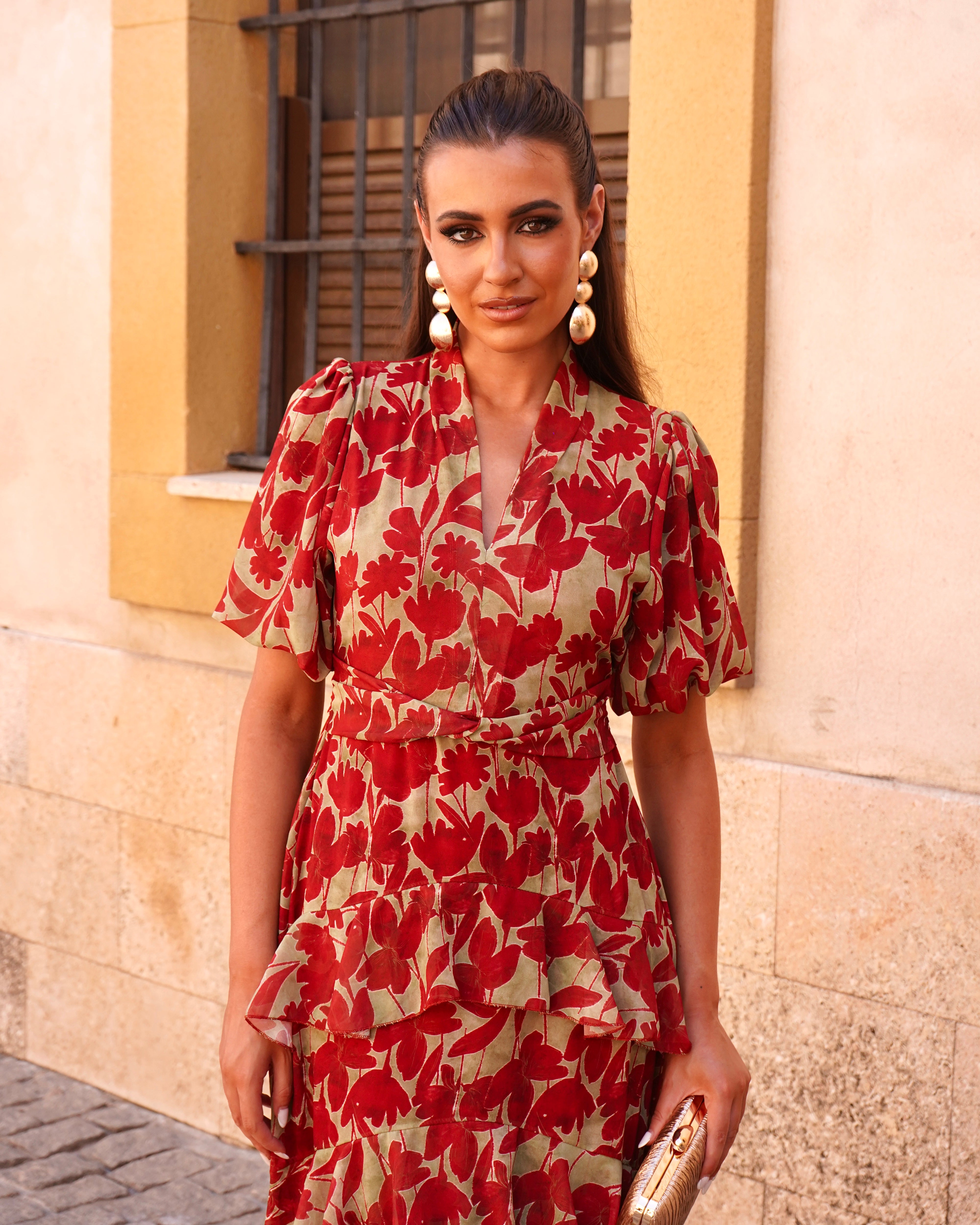 Vestido Graciela Teja/Caqui