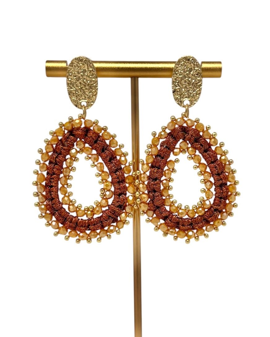 Pendientes Granada Teja