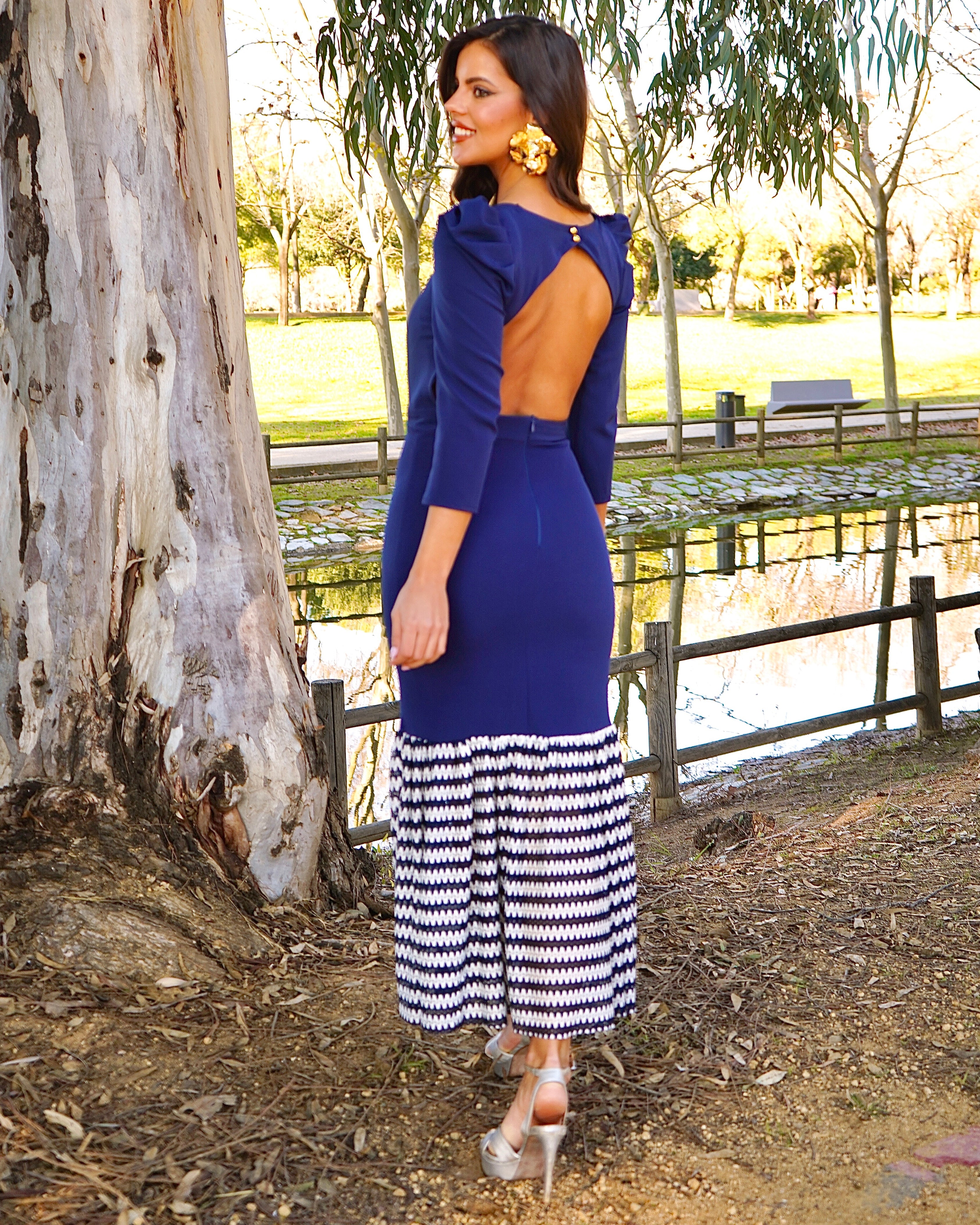 Vestido Armonía Azul