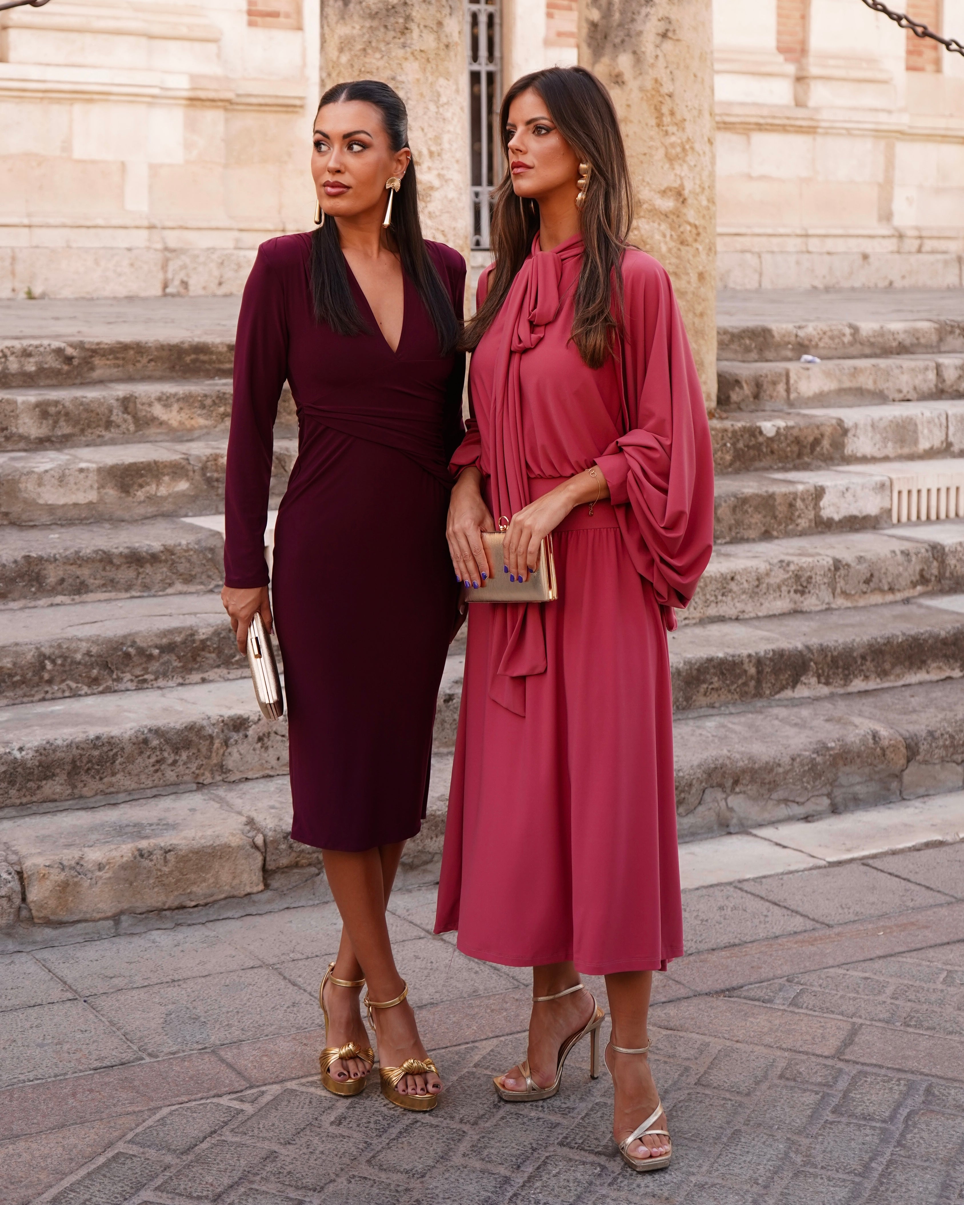 Vestido Fabiana Burdeos